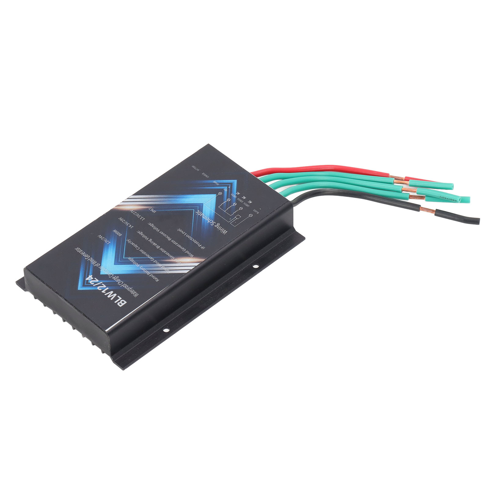 800-w-windkraftanlagenregler, Aluminiumlegierung, Ip67 Wasserdicht, 12-v-/24-v-generatorsteuerung