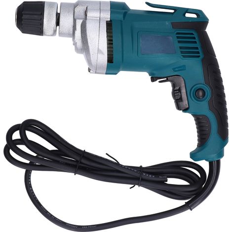 1080w 220v Elektrobohrmaschine Mit Bohrfutter, Hochleistungs-schraubendreher Mit Kabel, Rechts-/linkslauf, Bohrwerkzeug Für Heimwerker Und Baustellen