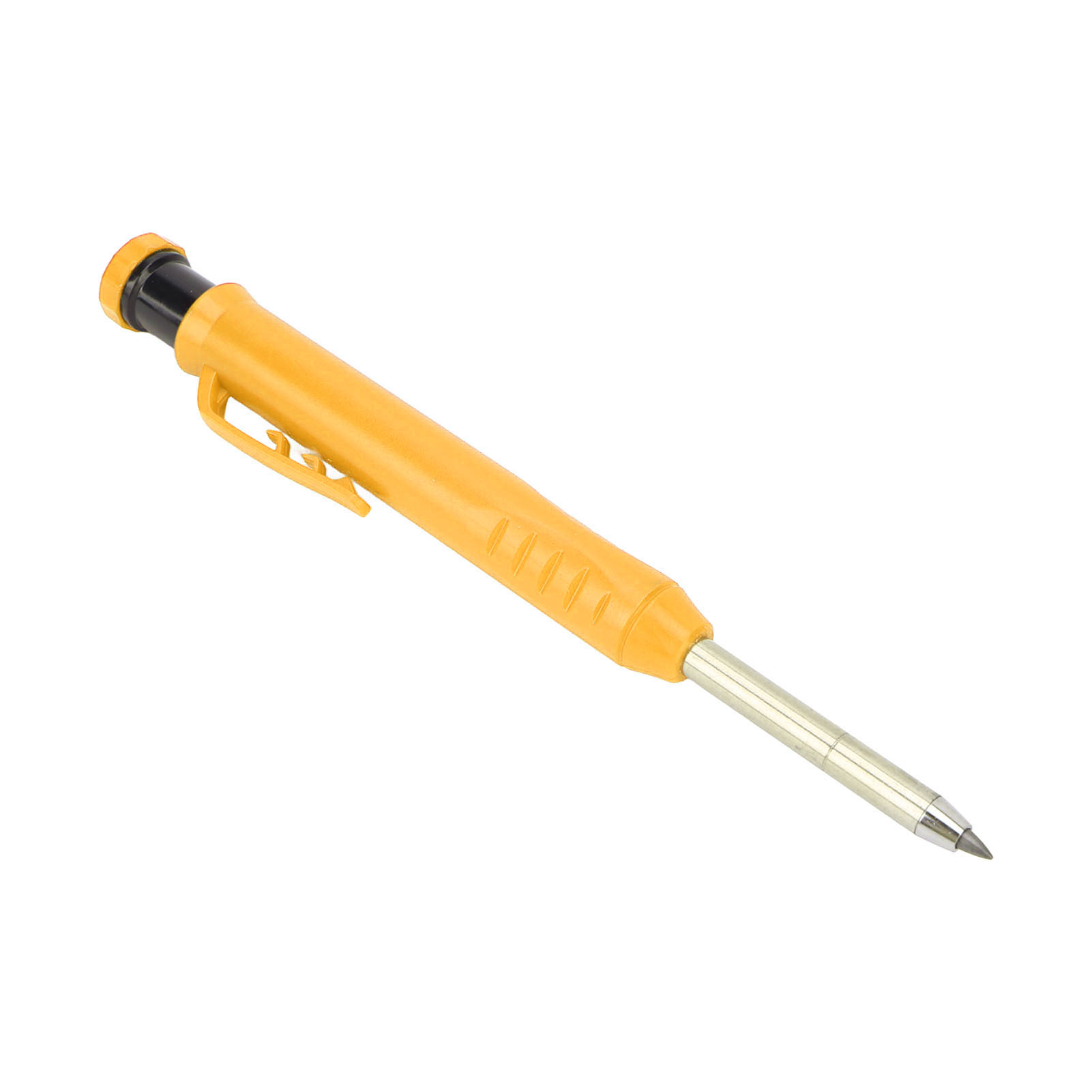 Mechanischer Zimmermannsbleistift Mit Anspitzer, Tiefe Markierungen Auf Metall, Kunststoff Und Holz, Gelbe Farbe, Professionelles Markierungswerkzeug