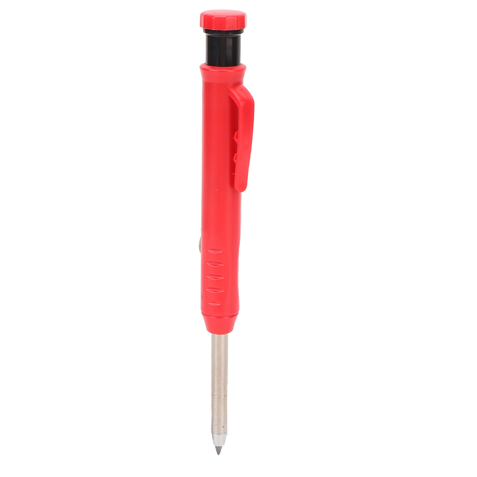 Mechanischer Zimmermannsbleistift Mit Anspitzer, Tiefe Markierungen Auf Holz, Metall Und Kunststoff, Rote Spitze, Präzises Markierungswerkzeug Für Die Holzbearbeitung