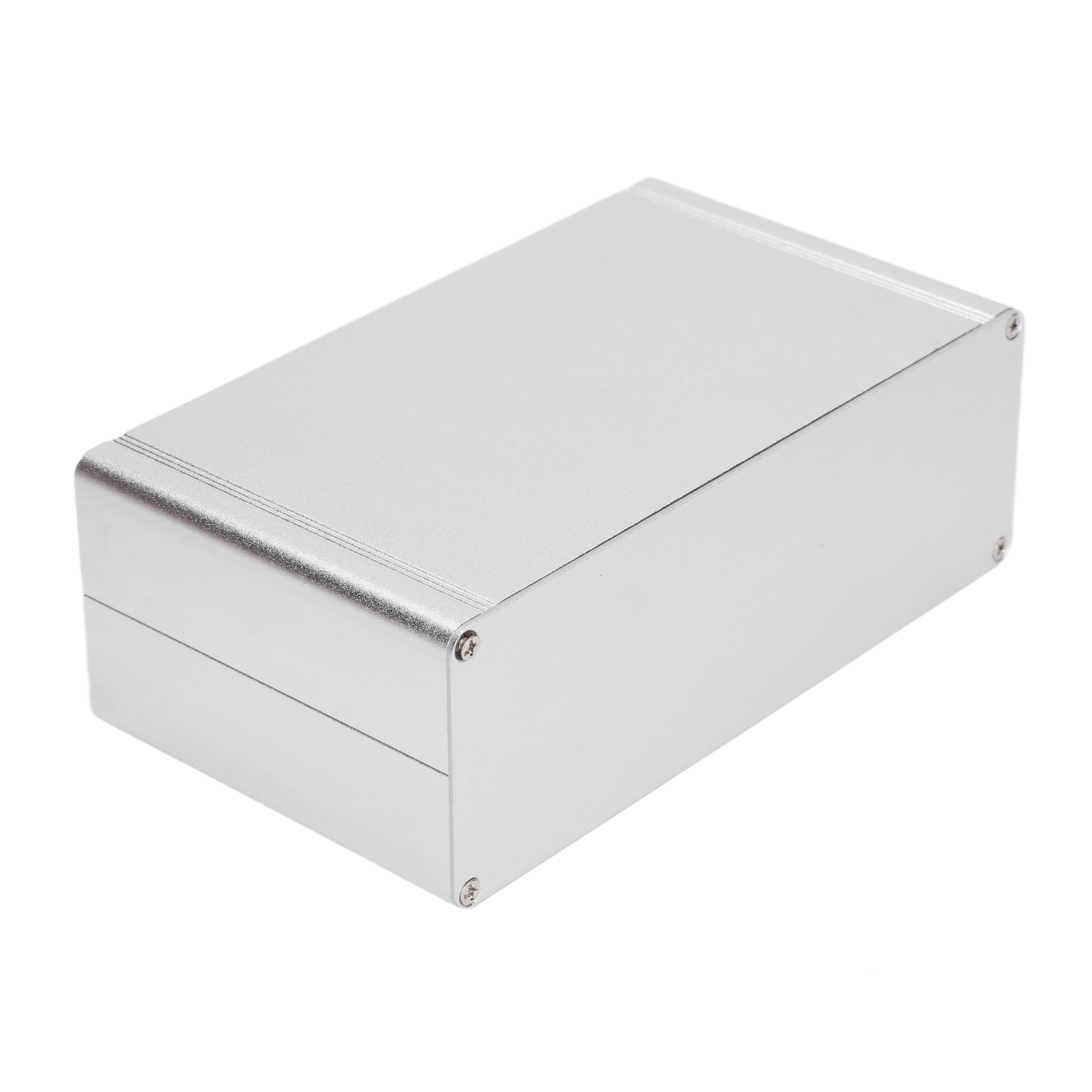 Wasserdichte Aluminium-anschlussdose, Geschlitztes, Wasserdichtes Elektrogehäuse Für Heimwerkerprojekte, Silber, 62 X 178 X 100 Mm