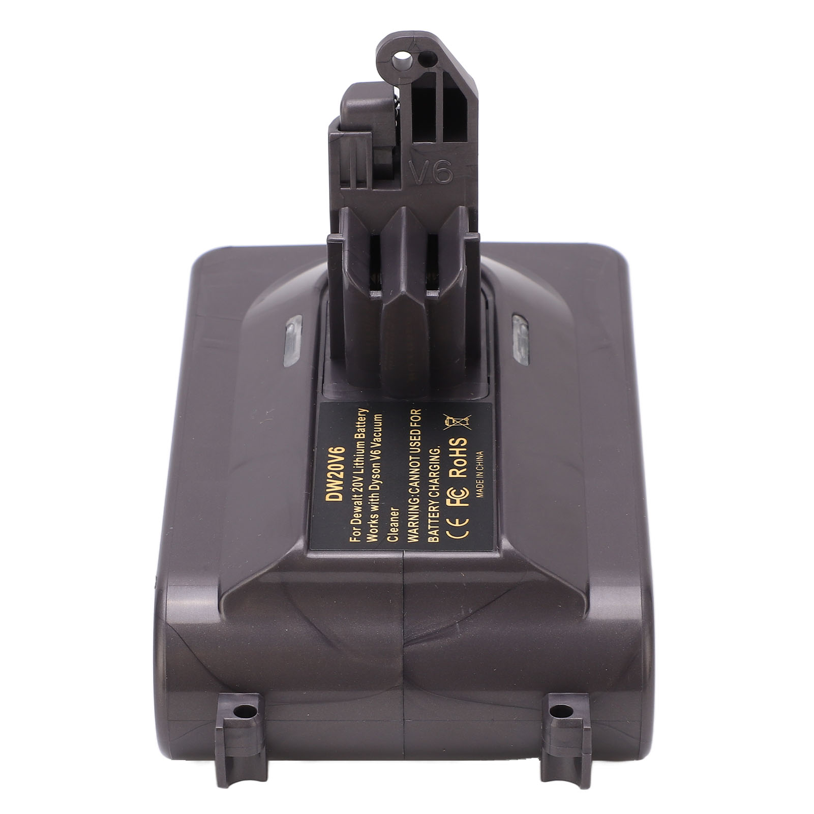 Verschleißfester Abs-akkuadapter, 20-v-lithium-konverter Als Ersatz Für V6-staubsauger