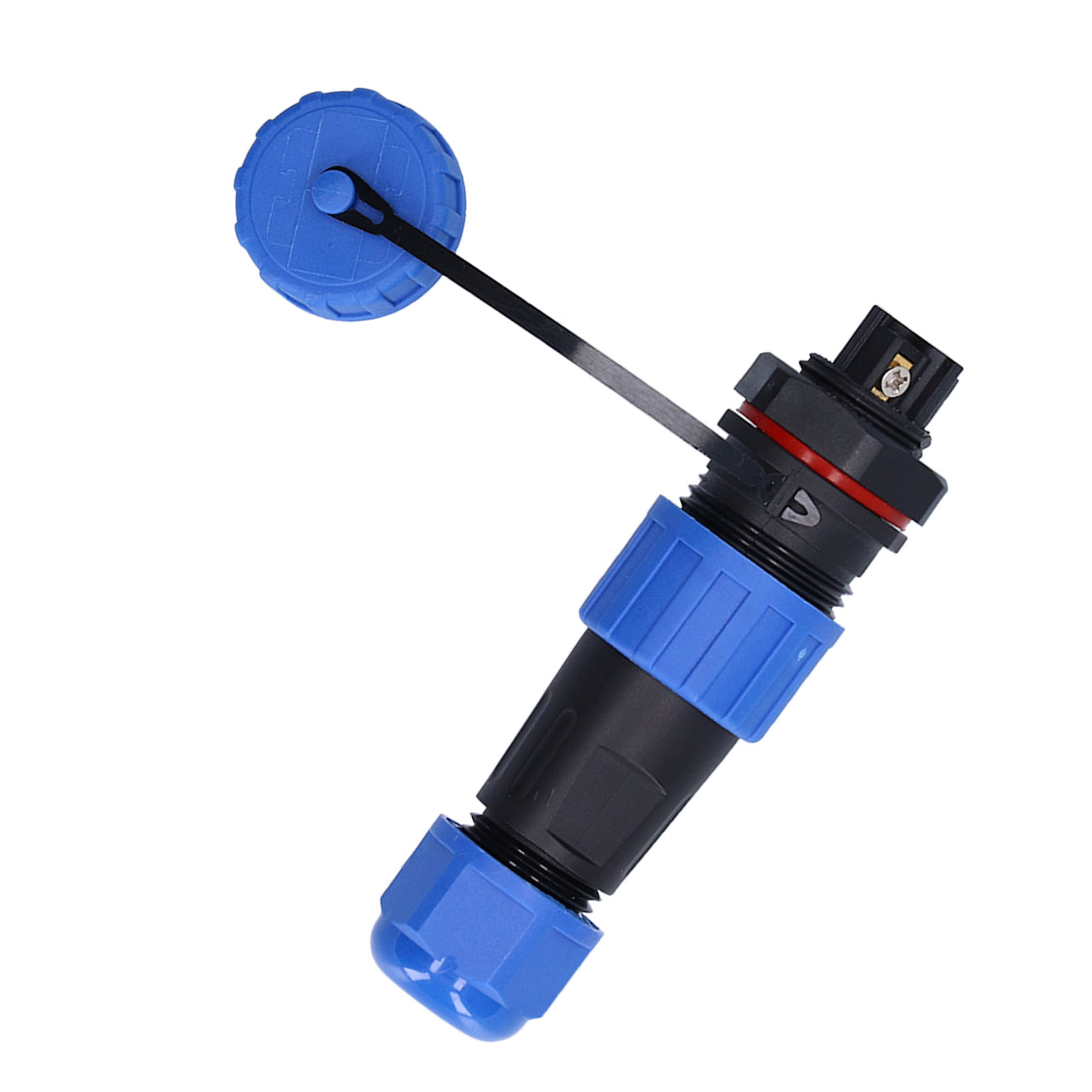Ip68 Wasserdichter Luftfahrtstecker Lp16 3-polig Lötfrei, Stecker/buchse, Rückseitige Mutterklemme, 250 V, 10 A