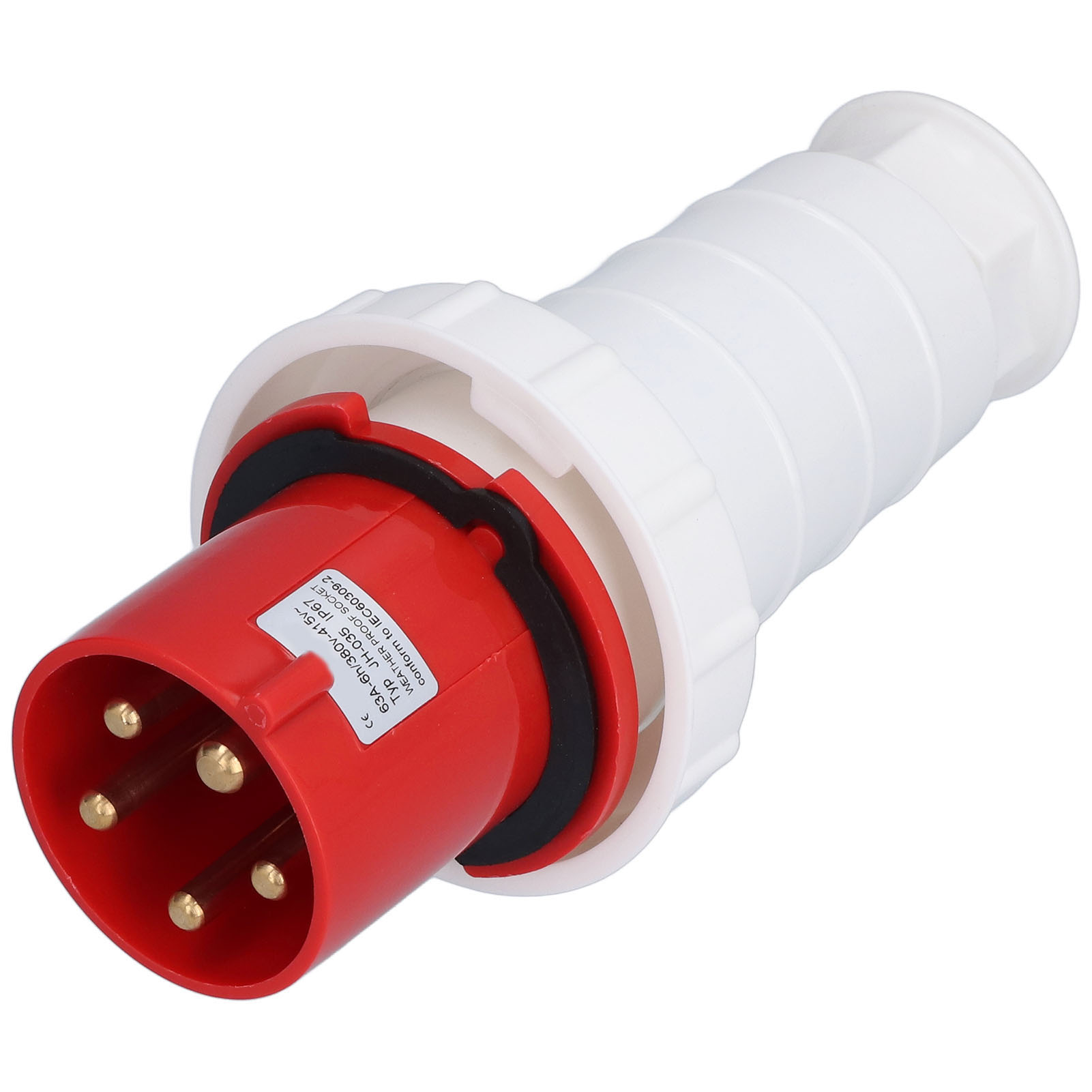 Ip67 Wasserdichter Industriestecker, 5-polig, Dreiphasig, 5-adrig, Stecker/buchse Für Die Luftfahrtindustrie
