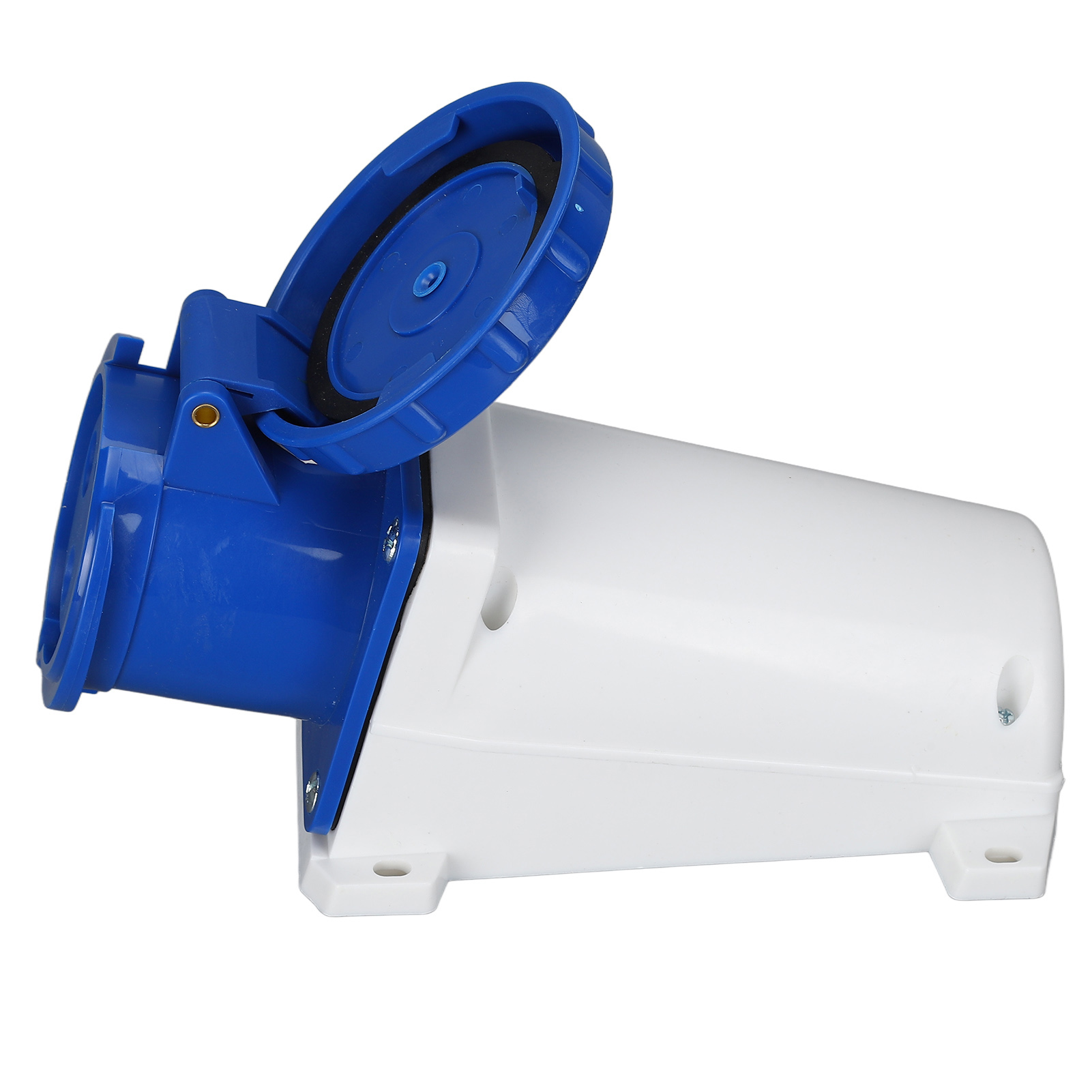 Wasserdichter Industriestecker, Stecker/buchse, 3-phasig, 3-polig, 2p+e, 220–250 V, 63 A, Elektrisches Kabel