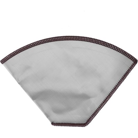 Wiederverwendbarer Kaffeefilter Aus Edelstahl, Biegsam, Trapezförmig, Für 4 Bis 6 Tassen, Langlebiger Filterbeutel.