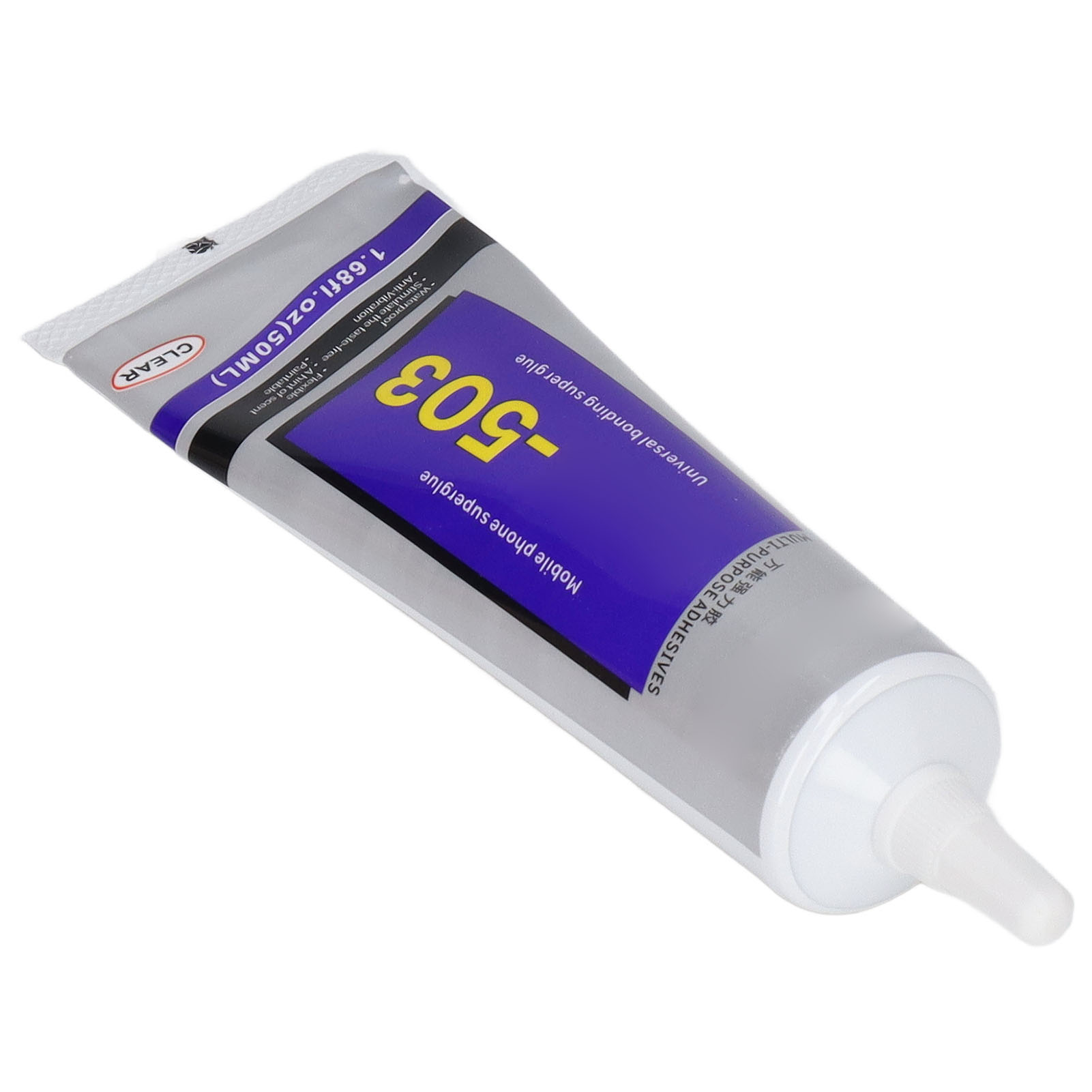 Superstarker Kleber, 2 Stück À 50 Ml, Hochleistungs-cyanacrylat-silikon, Schnelltrocknend, Umweltfreundlich, Universeller Industriekleber