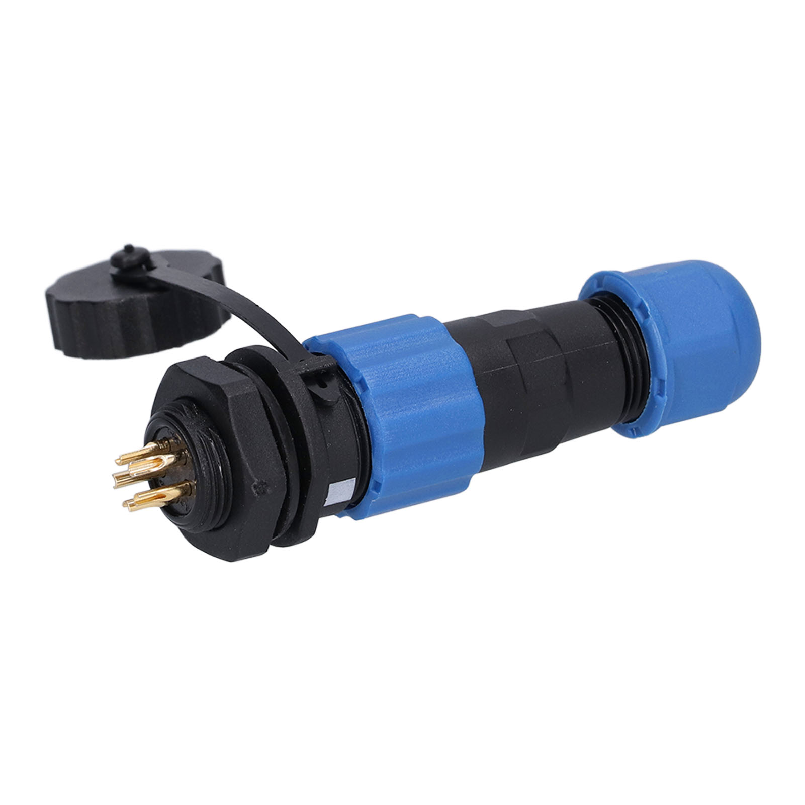 5-poliger Luftfahrtstecker 250 V 5 A, Robuster, Kompakter Stecker, Oxidationsbeständig, Zuverlässig Für Speicherprogrammierbare Steuerungen (sps)