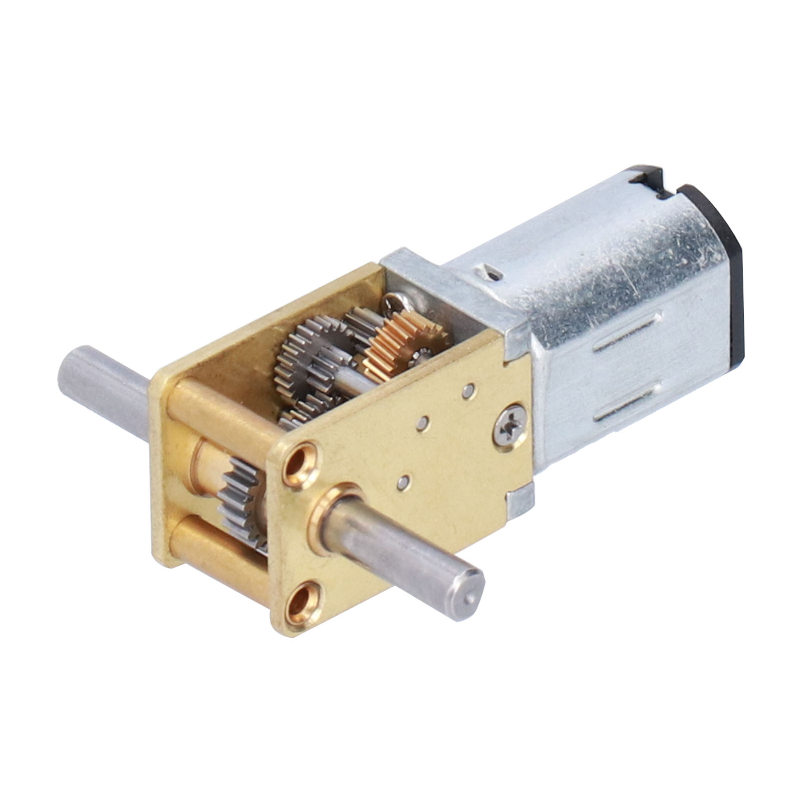 27 U/min Schneckengetriebemotor, Leises Metallgetriebe, Geräuscharm, Für Diy-roboter Und Spielzeug, Hochpräziser Mini-gleichstrom-getriebemotor