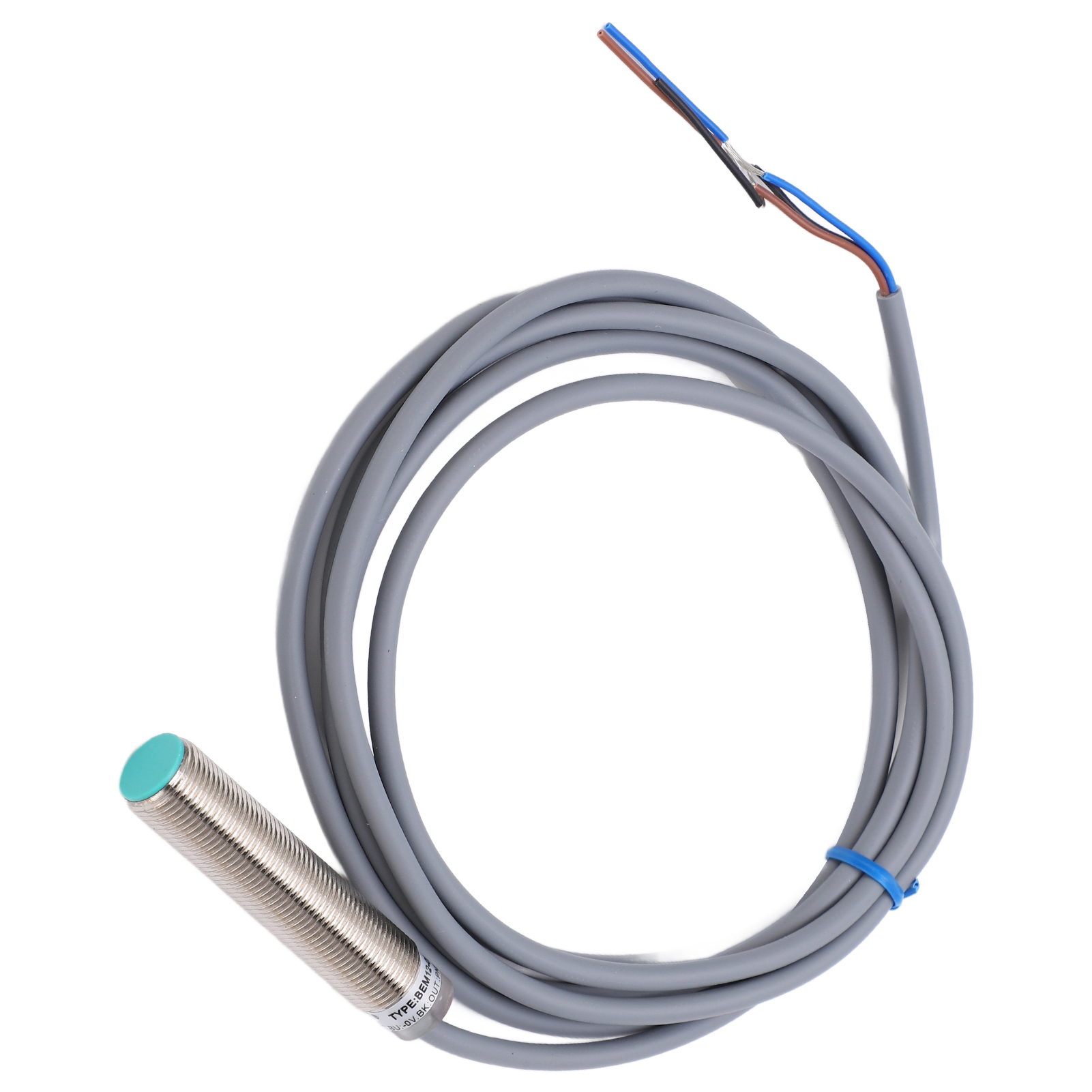 Bem12-02-pk Induktiver Näherungsschalter, 2 Mm Erfassung, Metall, Pnp No, 10–30 V Dc, Näherungssensor