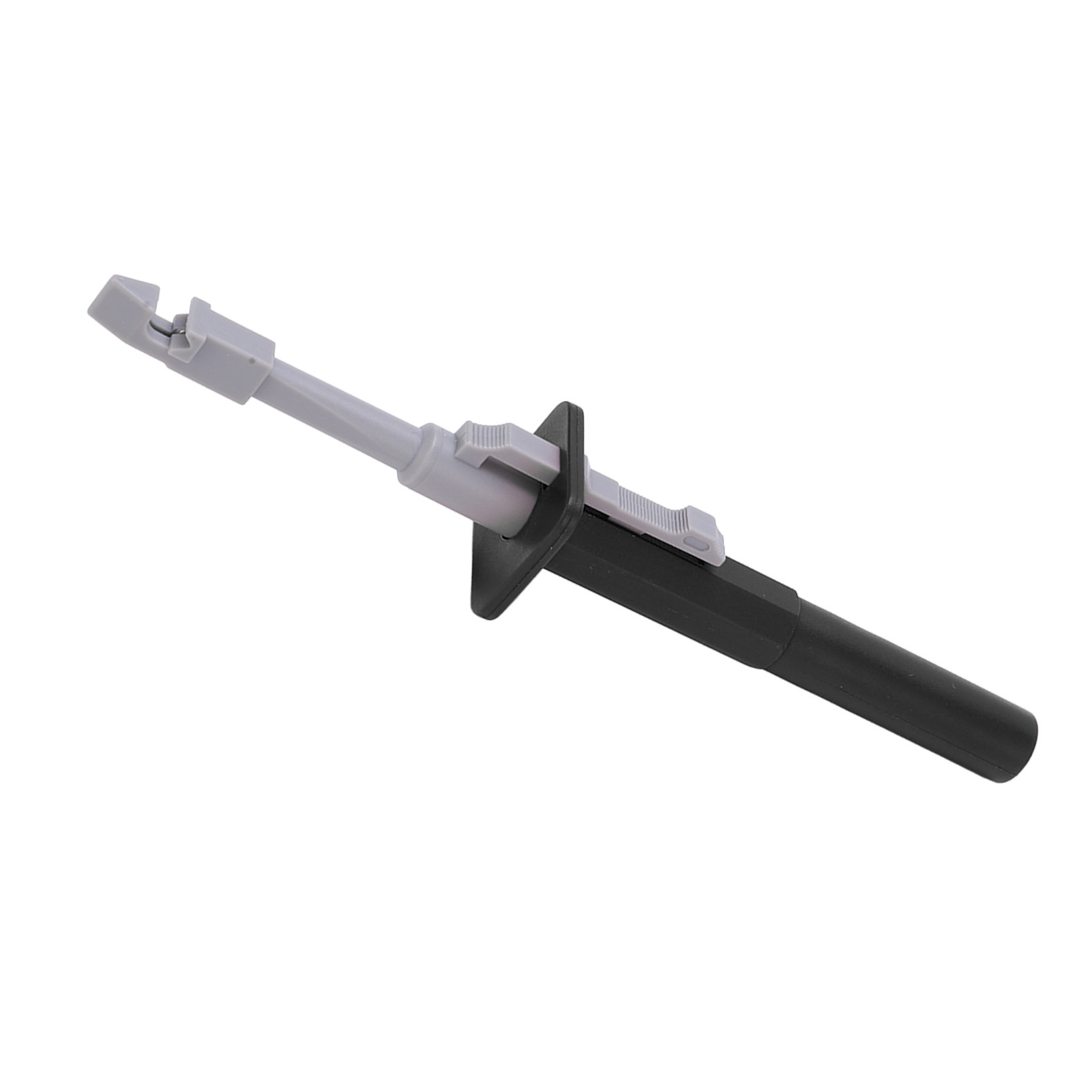J.30020 Durchstoßspitze, Verlustfreie Prüfklemme, Durchstoßkontaktspitze Mit 4-mm-stecker Für Multimeter, Schwarz