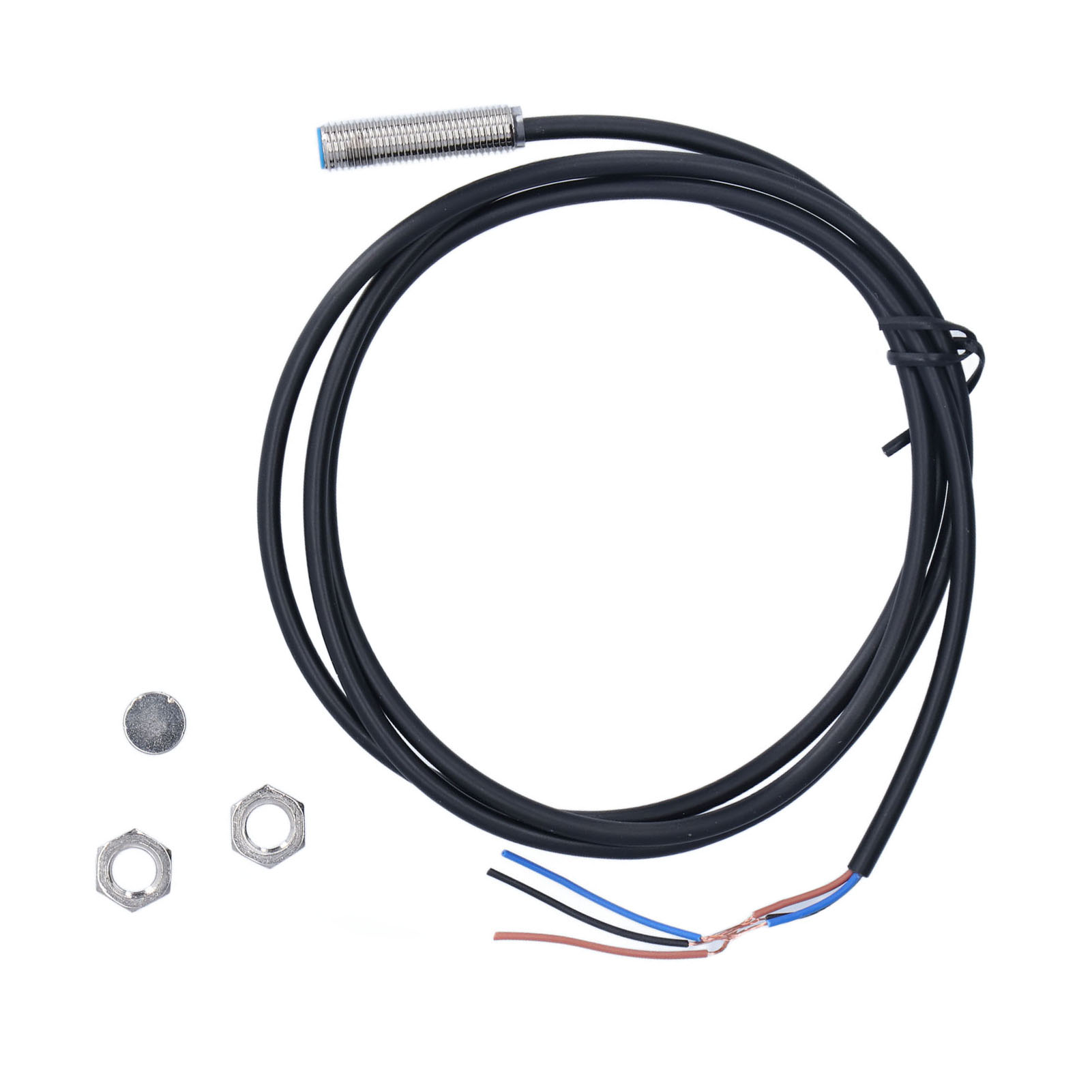 M8 Npn No 5–30 V Dc Induktiver Sensor, Hall-effekt-magnetdetektor, 10er-pack Näherungsschalter Njk-5001c, Berührungsloser Präsenzsensor