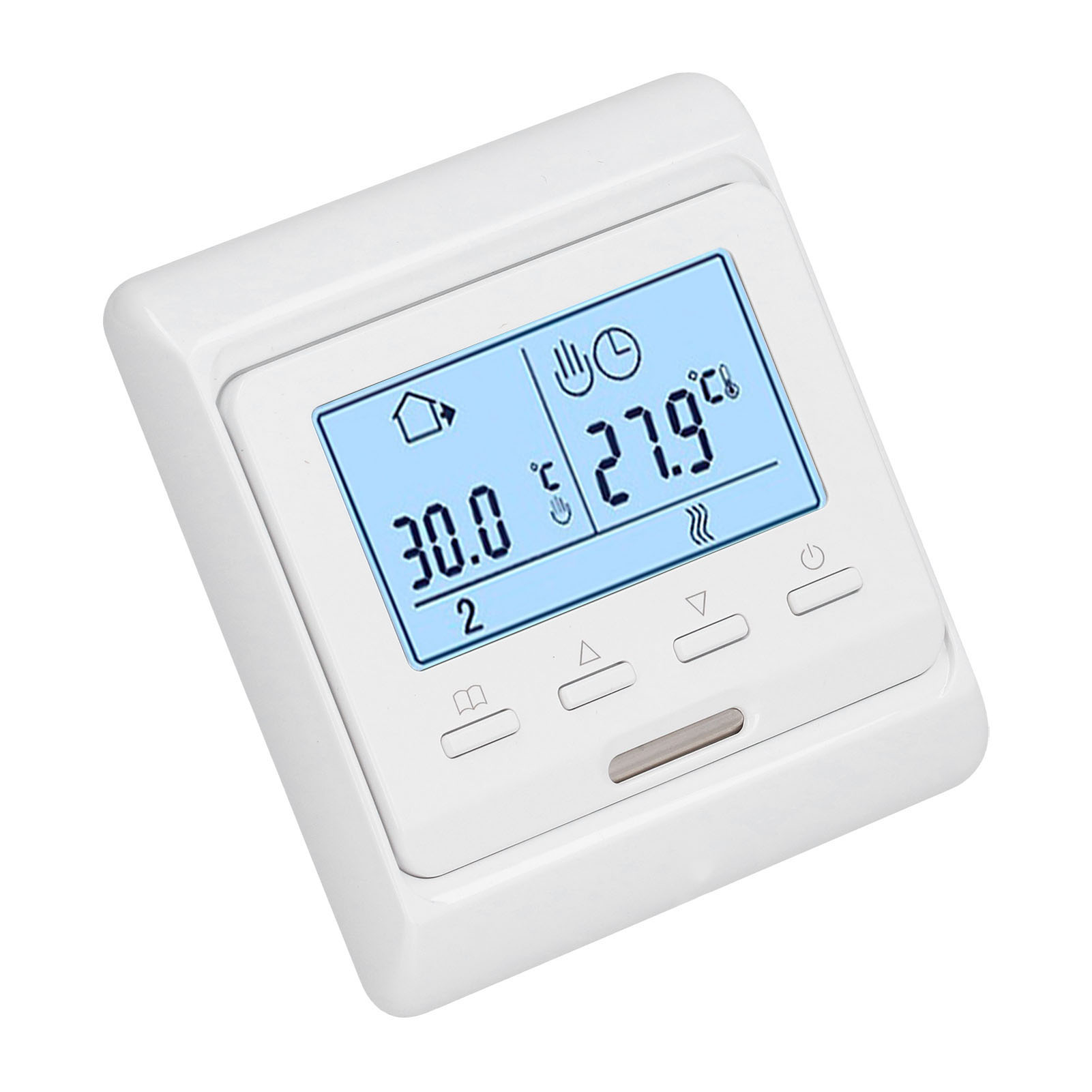 Programmierbarer Thermostat Me5503, Intelligentes Lcd-display Für Fußbodenheizung Und Wasserheizung