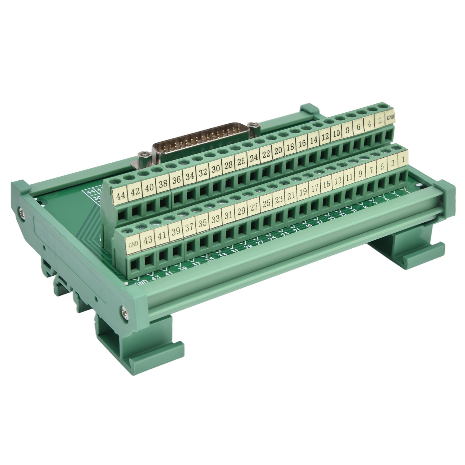 Dr44-g7 Transfer-klemmenblock, Stecker-klemmenmodul Für Leiterplatten, Stecker, Klemmenleiste, Dc 60v, Satz Mit 2 Stück.