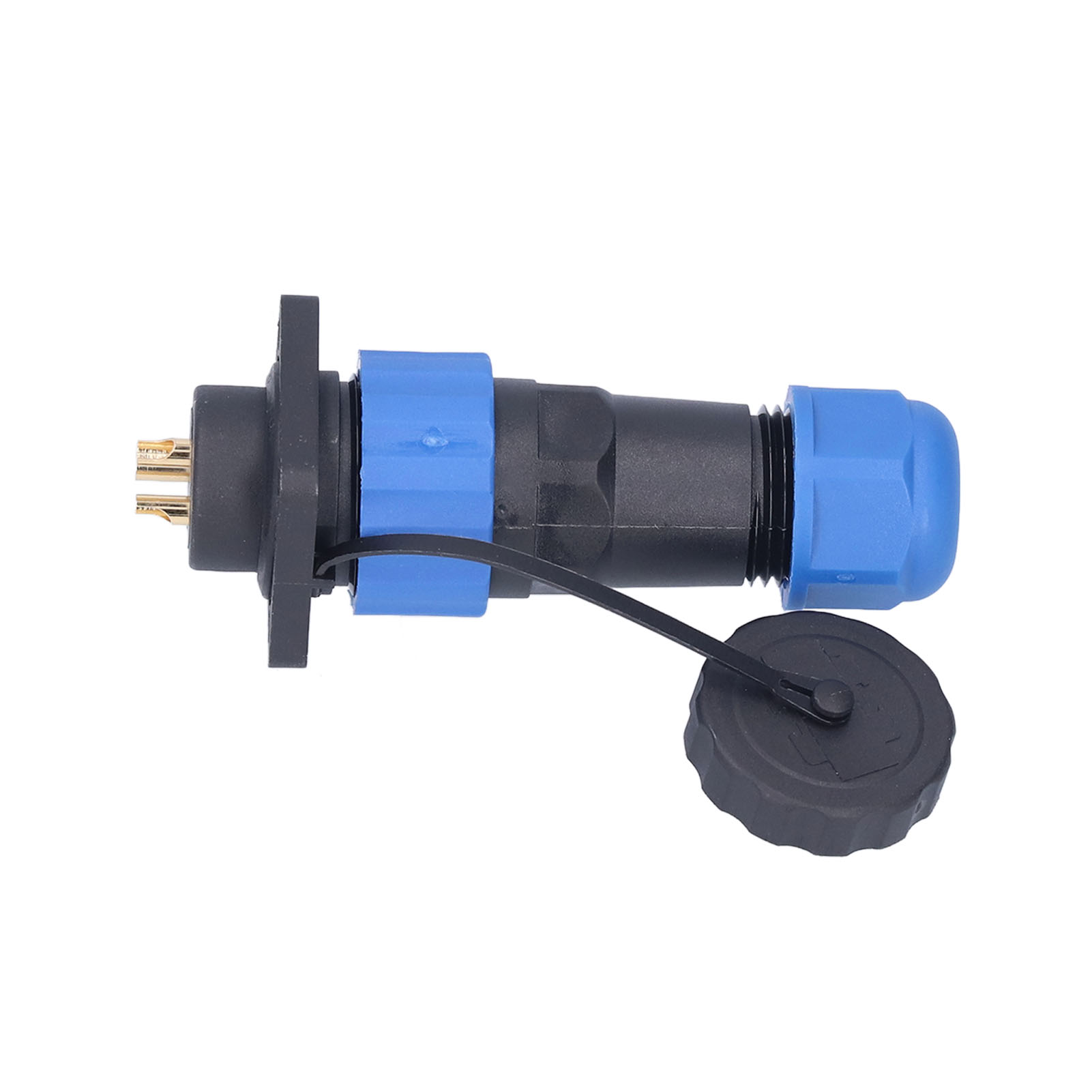 Sp203 3-poliger Wasserdichter Elektrischer Steckverbinder, 380 V Ac Quadratischer Luftfahrtstecker, Lötanschlussadapter, Ip67-industriegehäuse