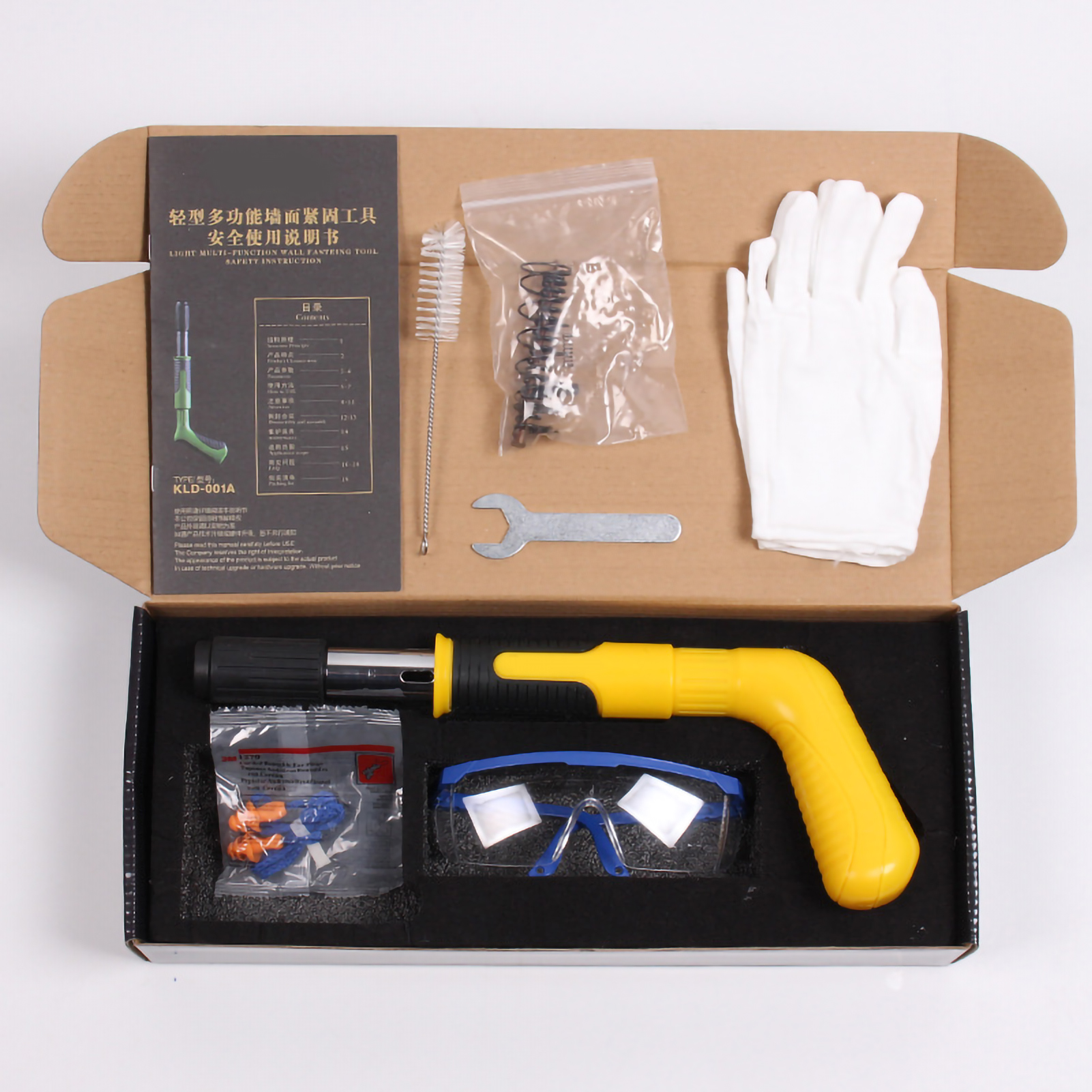 Hochgeschwindigkeits-handnagler, Stahleinschlagwerkzeug, Mini-nagler Für Wand- Und Kartonbefestigungen