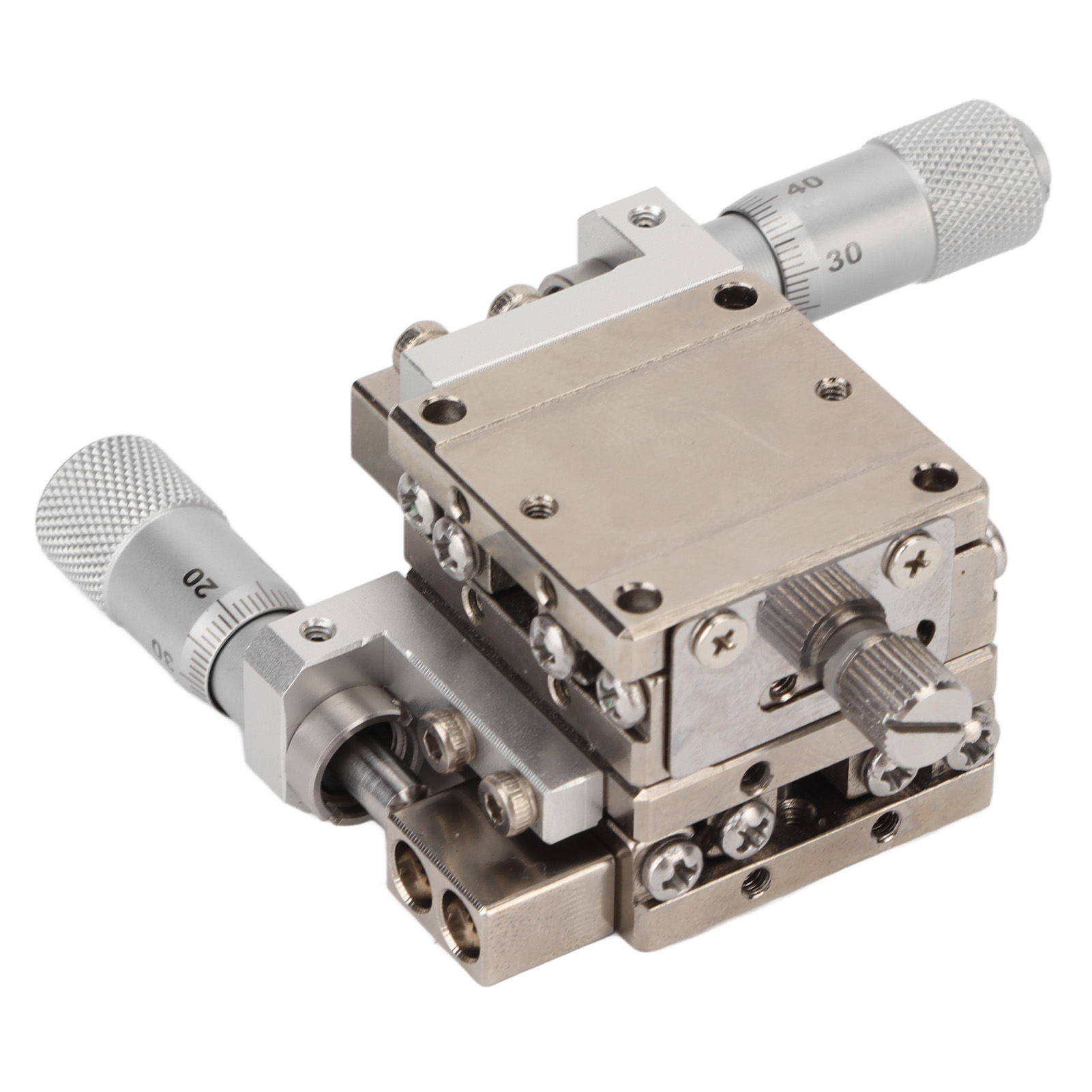 Manueller Xy-linearverschiebetisch, Mikrometer-präzisionstrebe, Hochpräziser Kugelschlitten, Feinjustierplattform