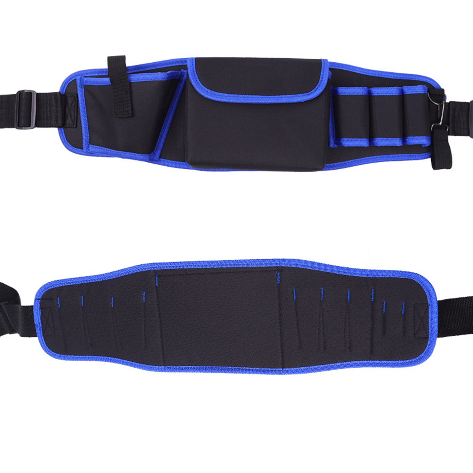 Tragbare, Multifunktionale Werkzeugtasche, Kleine Blaue Aufbewahrungstasche Aus Oxford-canvas, Inklusive Gürtel, Elektrikertasche L107 56x8cm