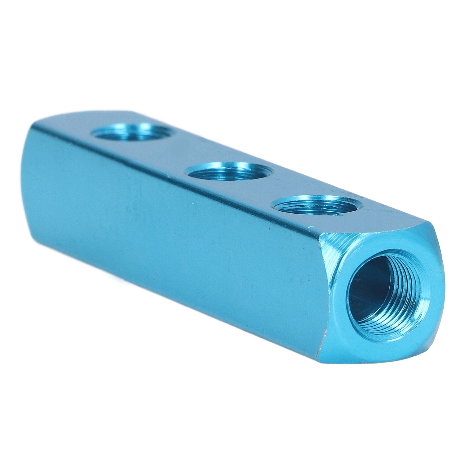 Al-3 Pneumatischer Verteiler, Aluminium-verteilerblock, Luftabscheider Für Automatisierte Anlagen, 3 Ausgänge.