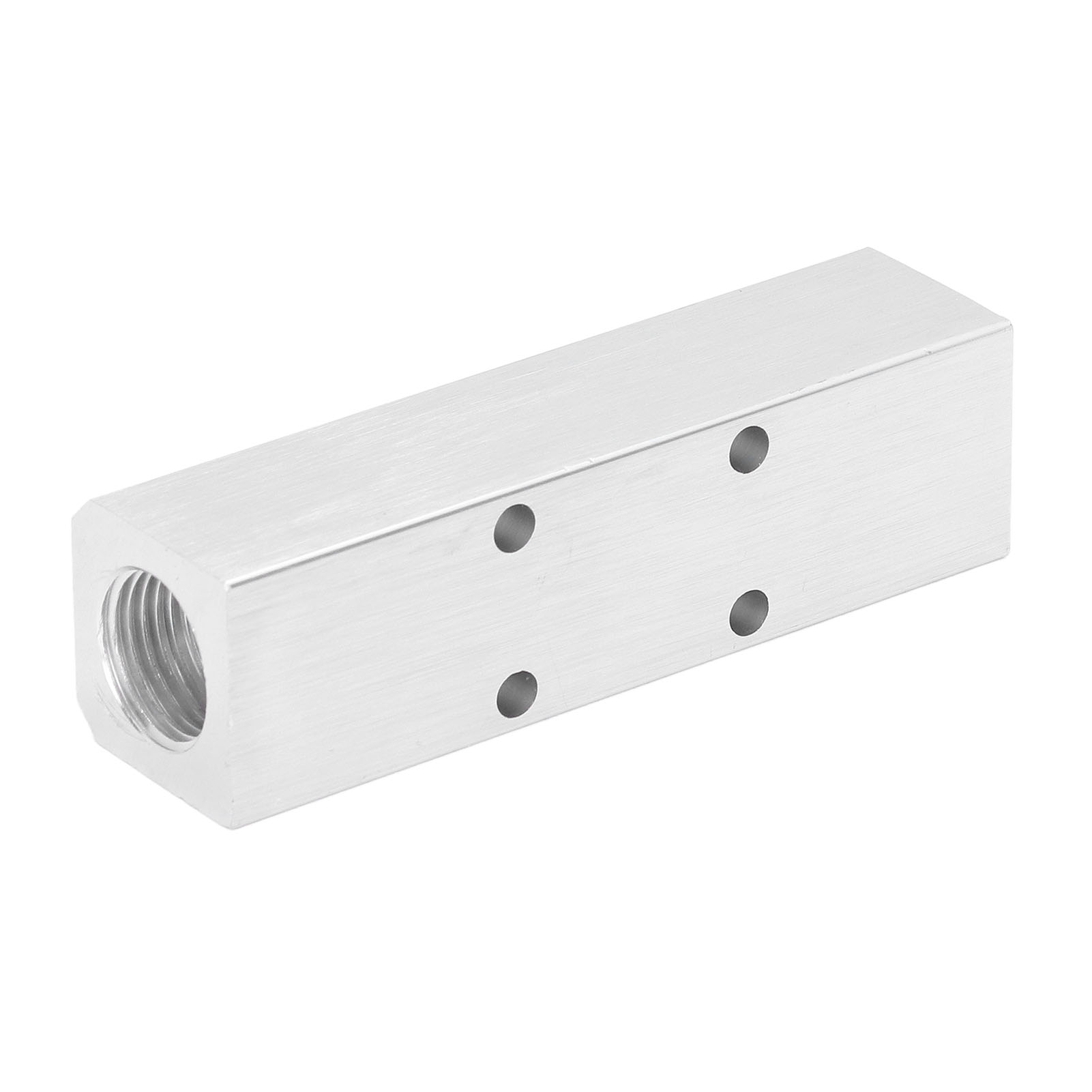 Pneumatischer Verteilerblock Mit G1/2-einlass Und G1/4-auslässen (30 X 30 Mm), Sy30-02-3f, 3-wege-splitteranschluss