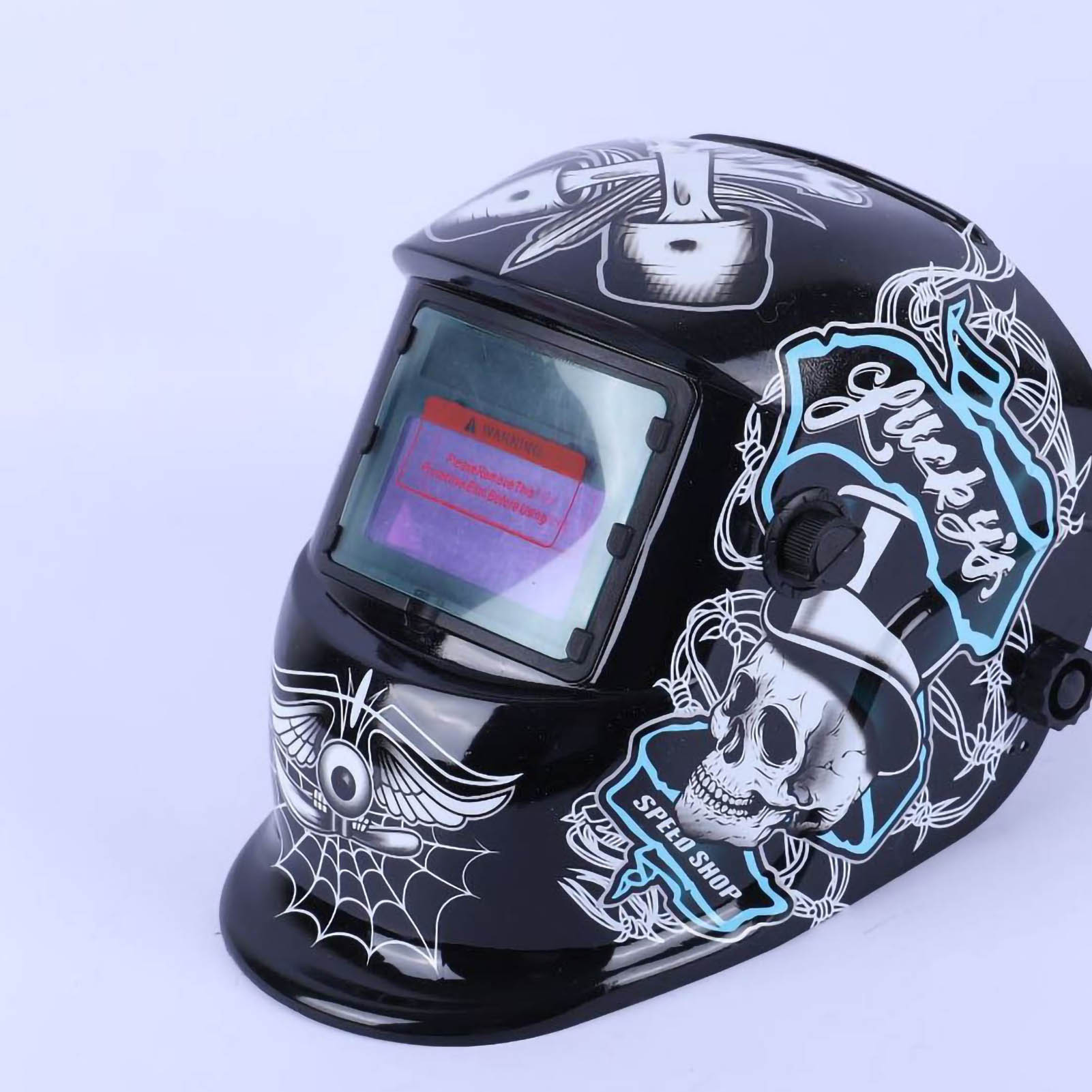 Automatisch Abdunkelnder Lcd-schweißhelm, Hochklappbare Schale, Isolierender Kopfschutz, Modell Typ 4, Nach Vorne Zu Öffnendes Display