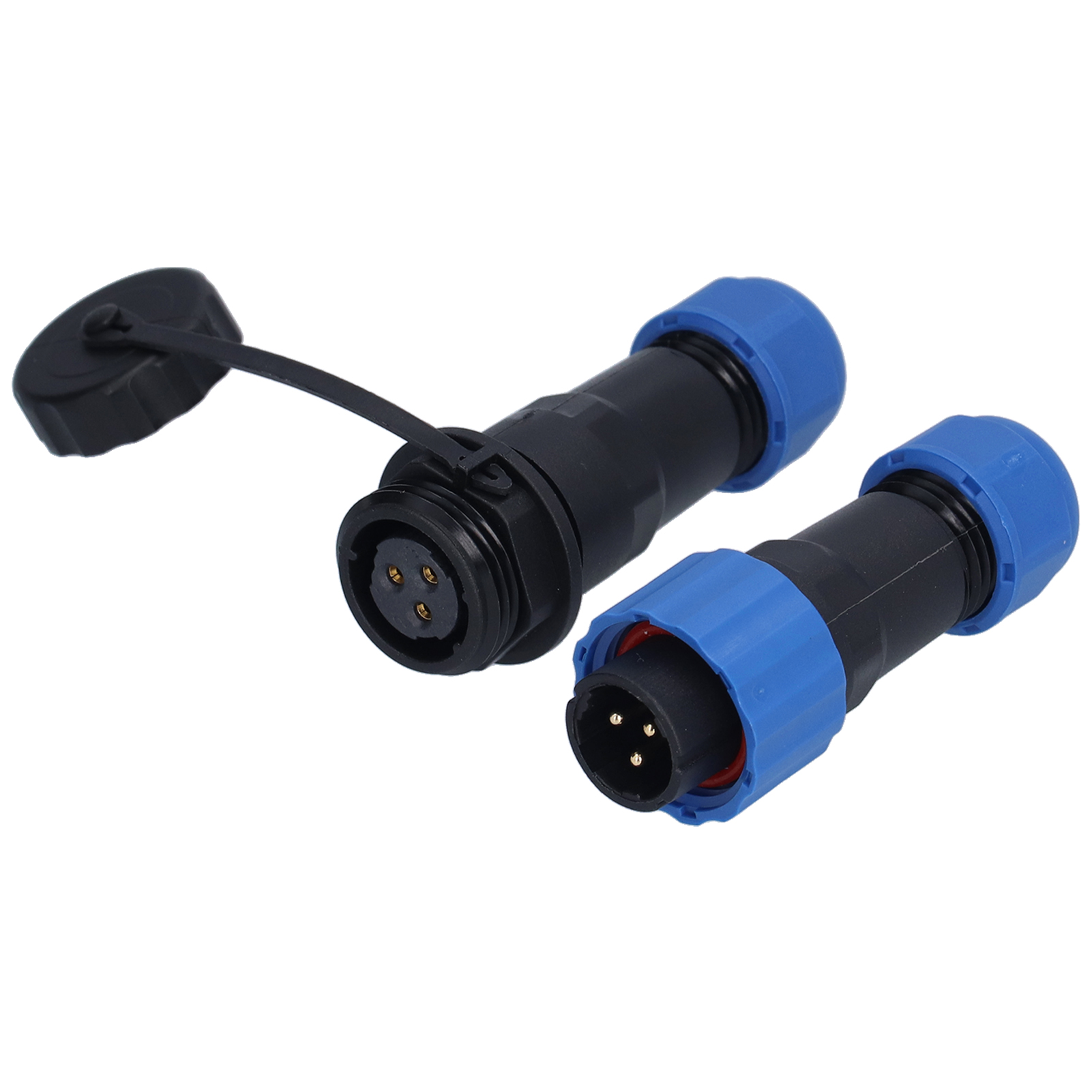 3-poliger, Wasserdichter 380v 10a Flugzeugstecker, Oxidationsbeständiger Industriestecker, Stabile Verbindung Für Den Außeneinsatz.