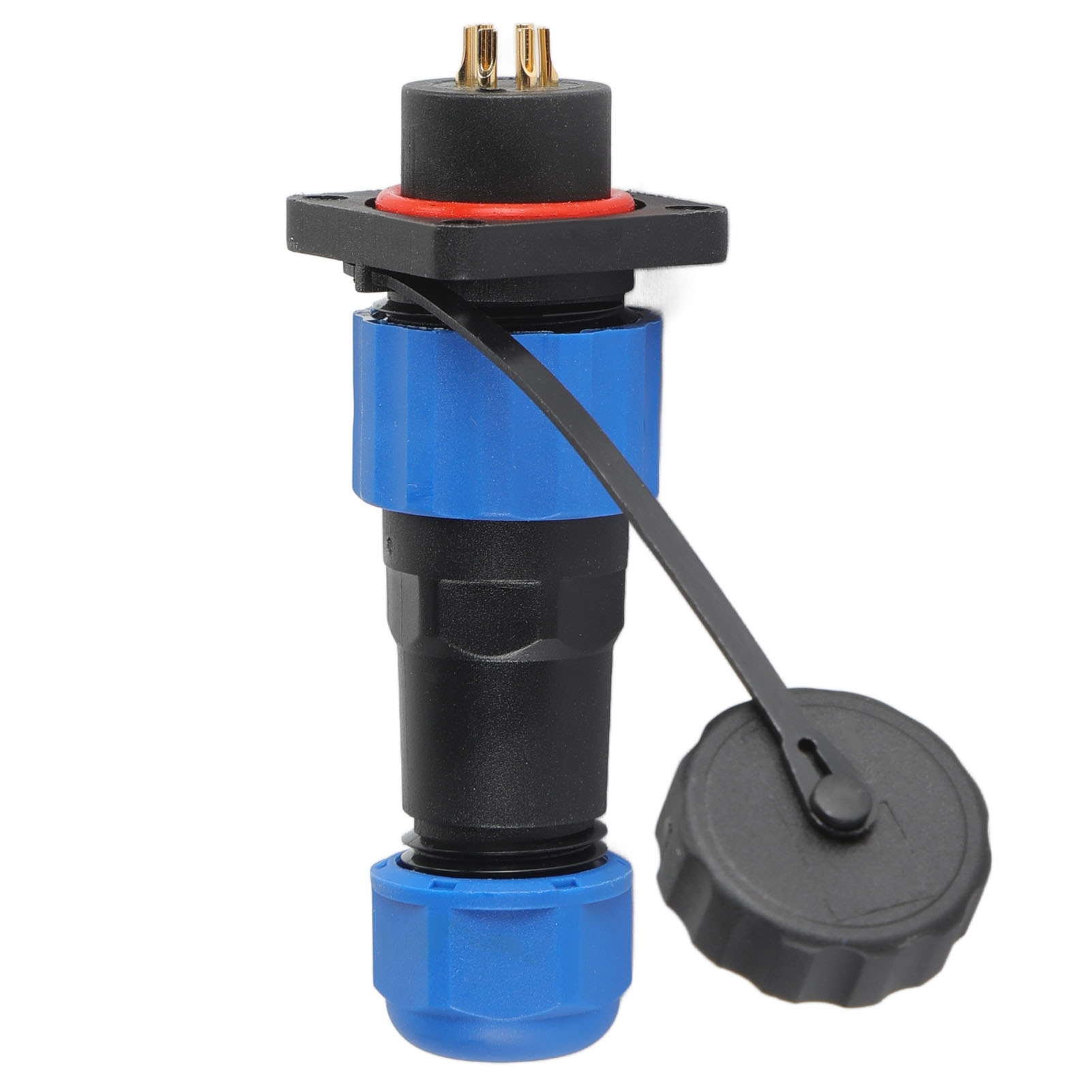 Ip68 Wasserdichter Sp166 5-poliger Elektrischer Steckverbinder, Industrieller Luftfahrt-vierkantstecker, 250 V 5 A Klemmenadapter, Staub- Und Wasserdicht Für Den Professionellen Einsatz