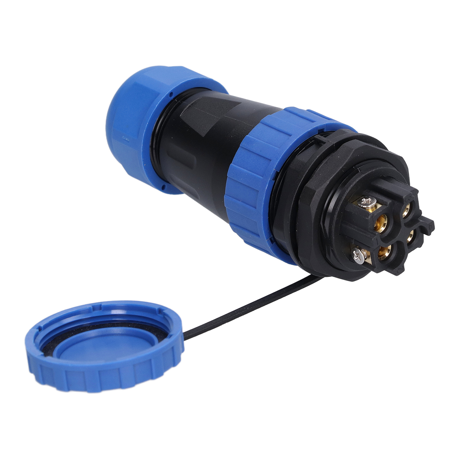 Wasserdichte Steckermutter, Industrieller Flugzeugsteckeradapter, 250 V 45 A Stift Lp284