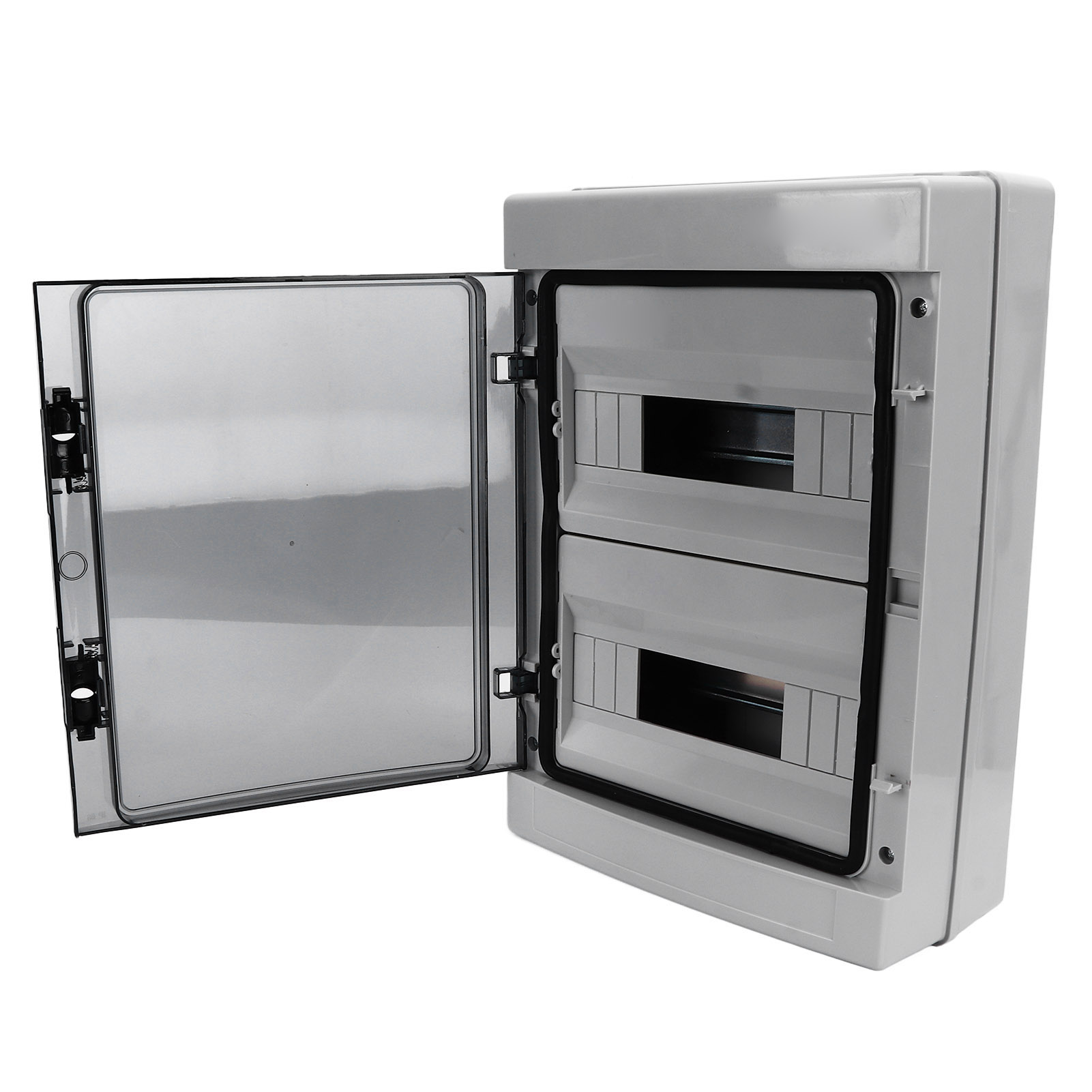 Wasserdichter Verteilerkasten Ip65 Mit 24 Modulen, Elektrischer Verteilerkasten Für Telekommunikation, Außenschutz, Modulares 24-wege-gehäuse.