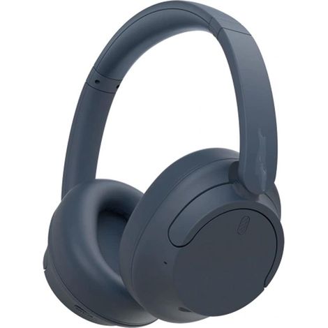Sony Wh-ch720n Bluetooth-kopfhörer Mit Kabelloser Geräuschunterdrückung, Blaue Farbe, Bis Zu 35 Stunden Akkulaufzeit Mit Schnellladefunktion, Komfortabel Und Leicht Für Den Täglichen Gebrauch.