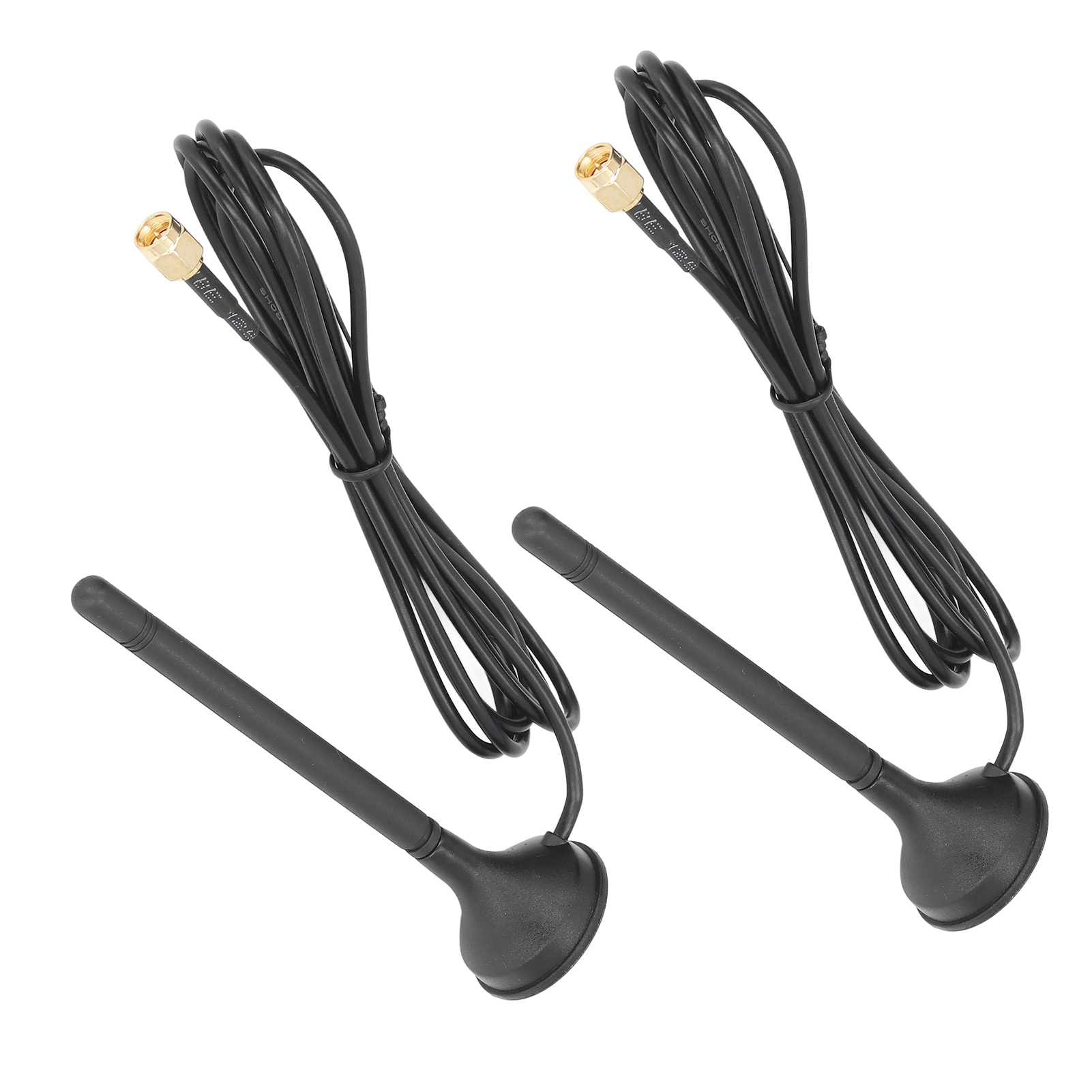 Packung Mit 2 Xpgsm007 700-2700mhz 3,5dbi Magnetantennen Für 4g-router, Werbeautomaten Und Verkaufsautomaten