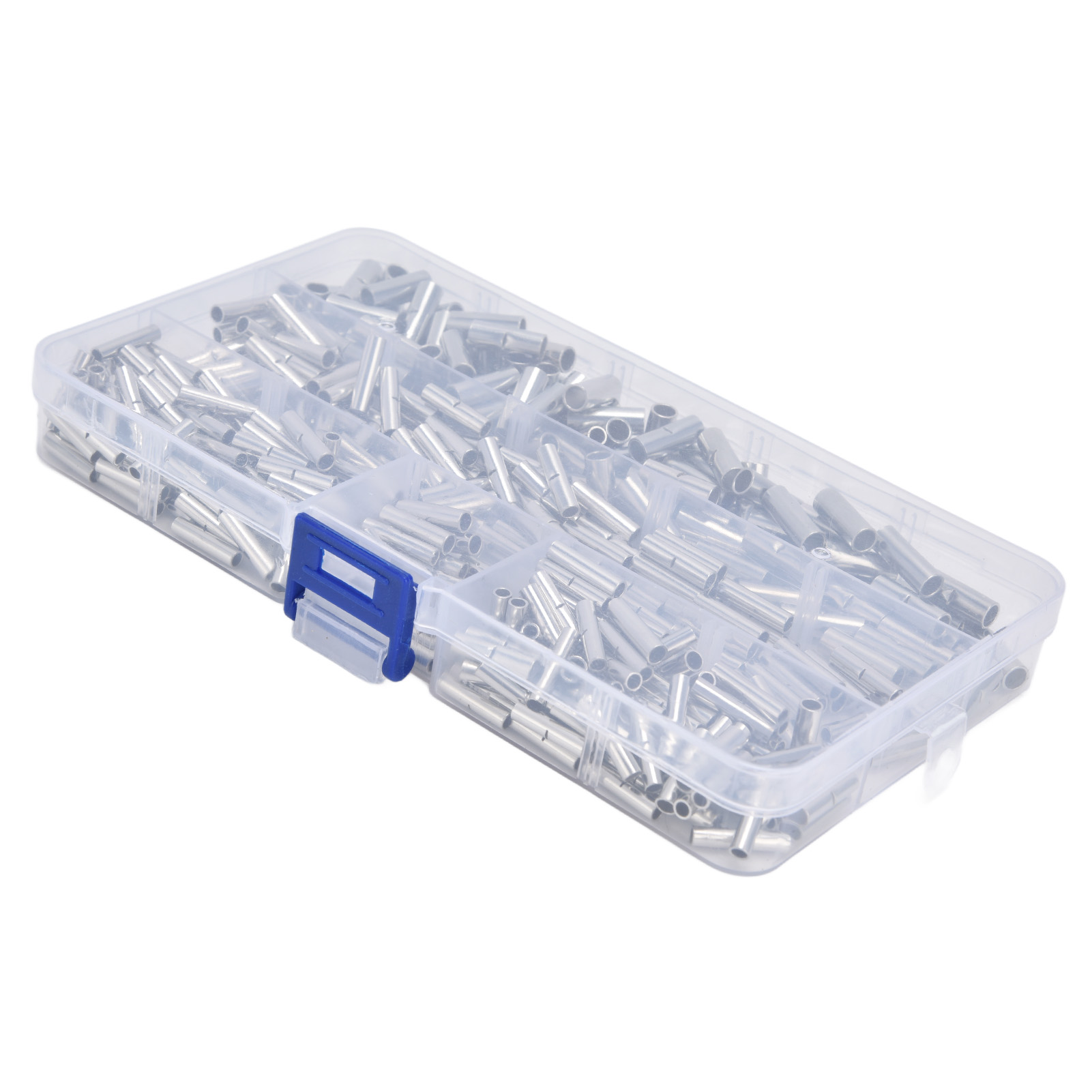 Packung Mit 450 Crimp-steckverbindern, Unisolierten Verzinnten Kupfer-verbindungshülsen, Sortiment An Kabelschuhen Für Die Verdrahtung.