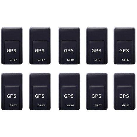 Gf07 Magnetischer Gps-tracker Mini Echtzeit-ortungsgerät Schwarz
