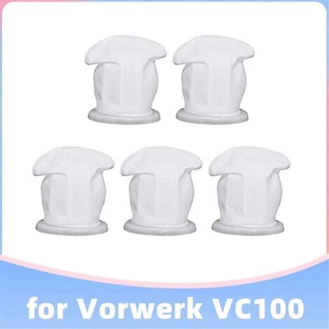 Packung Mit 5 Ersatzfiltern Für Den Staubsauger Kobold Vc100