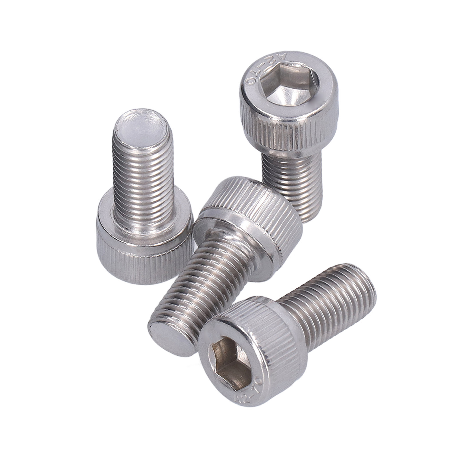Edelstahl-schrauben A2 M10x20, Feingewinde 1,25 Mm, 4er-pack Innensechskantschrauben, Befestigungselemente