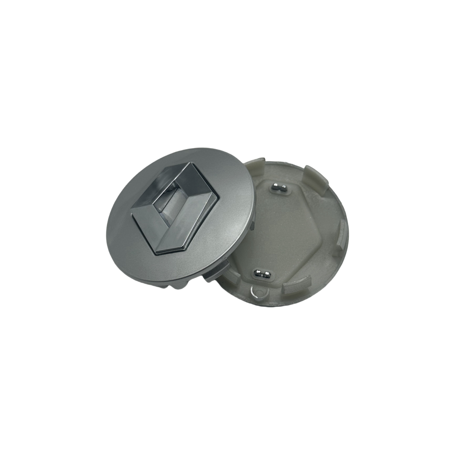 Universelle 57-mm-radnabenkappen Für Renault Koleos, Scenic, Fluence Und Latitude, 4er-set – Dekoratives Radzubehör – Farbe: Silber