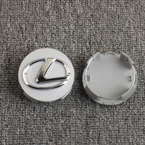 62-mm-radnabenkappe, Kompatibel Mit Lexus – Kunststoff-radnabenabdeckung, Radnabenblende, Staubkappe, Felgenzubehör, 4er-set – Silber (alt)