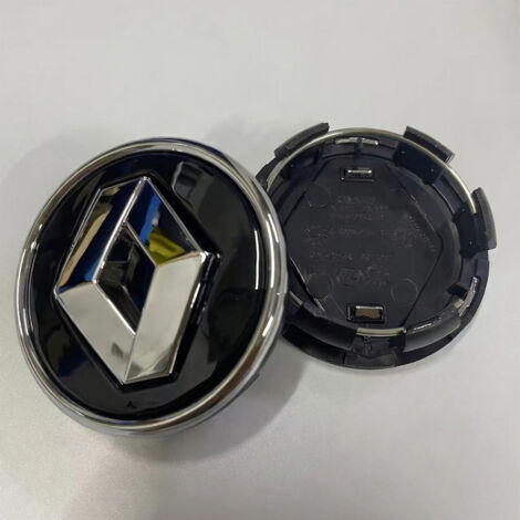 58-mm-radnabenkappe, Kompatibel Mit Renault Koleos, Fluence, Latitude, Kadjar, Scenic – Radnabenkappe Aus Kunststoff, Radnabenabdeckung, Staubkappe, 4er-set – Schwarz (n