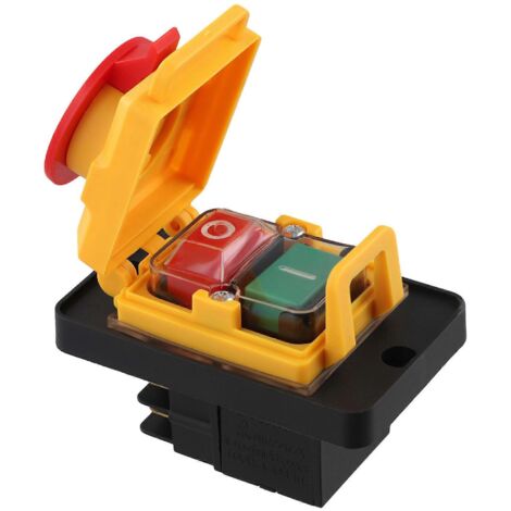 Kjd12 16a 250v Powerphoto Farb-elektromagnetischer Drucktaster