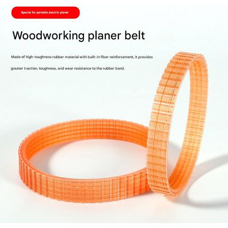 Lot Von 2 Courroies Für Rabot Électrique Und Raboteuse À Bois – Kleingeld Für Outil Électroportatif De Menuiserie, Jaune