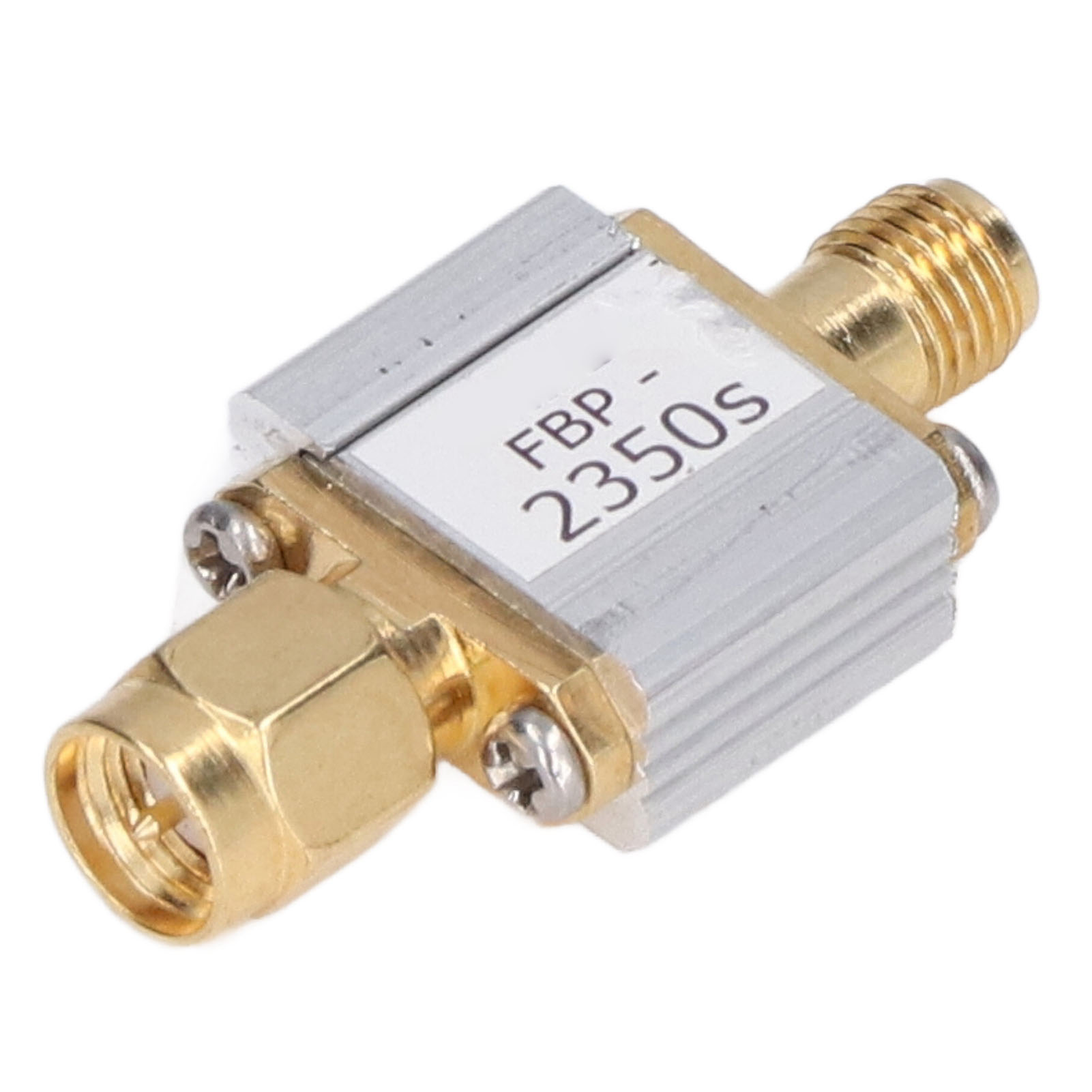 Sma-koaxial-hf-bandpassfilter, 2320–2370 Mhz, 50 Mhz Bandbreite, 50 Ohm Impedanz, Fbp-2350s-modul