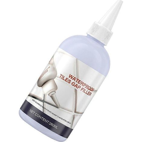 Fliesenreparaturmittel 260 Ml, Wasserfeste Fugenfarbe Für Wand- Und Bodenfliesen