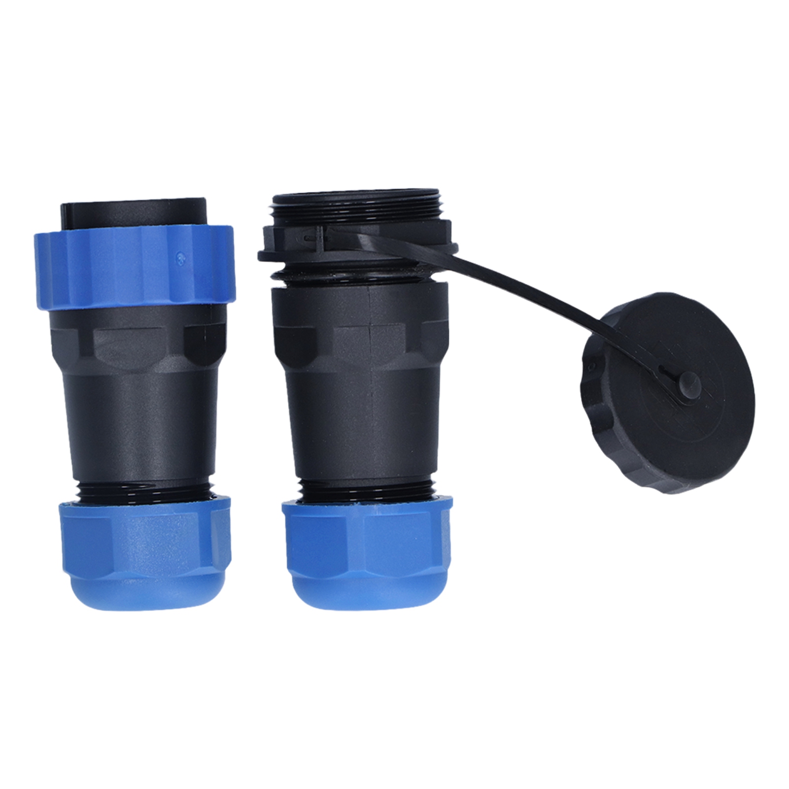 Ip68 Wasserdichter Luftfahrtstecker Sp2822, 2-poliges Stecker-/buchsenpaar, Stoßanschluss 250 V 5 A, Rundstecker Für Industrielle Verkabelung