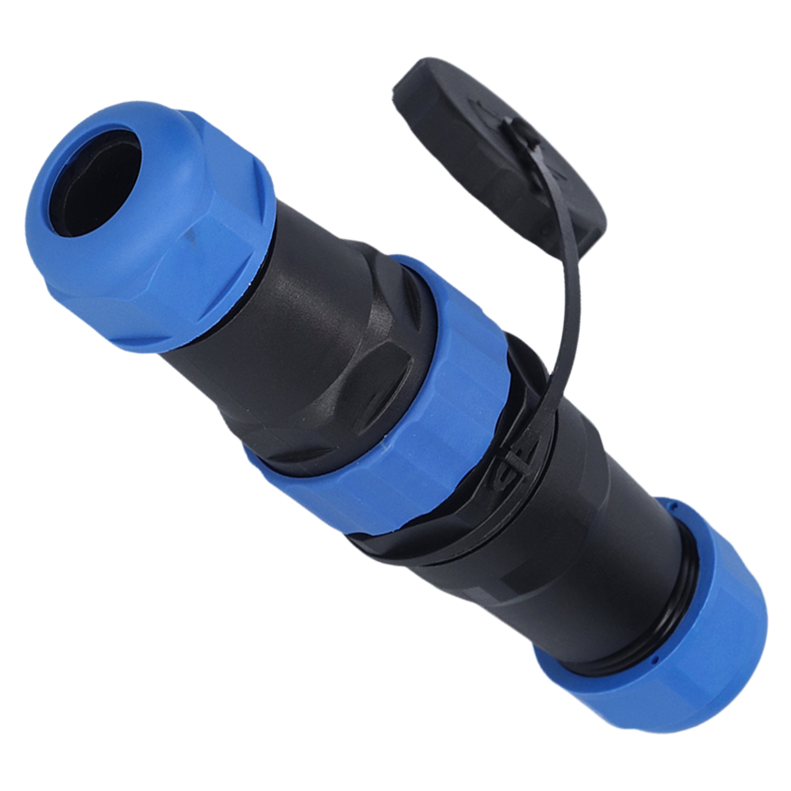 Wasserdichter Luftfahrtstecker (ip68) Sp2824, 2-polig, Stecker/buchse, 250 V, 5 A, Lötanschluss, Hochleistungsanschluss