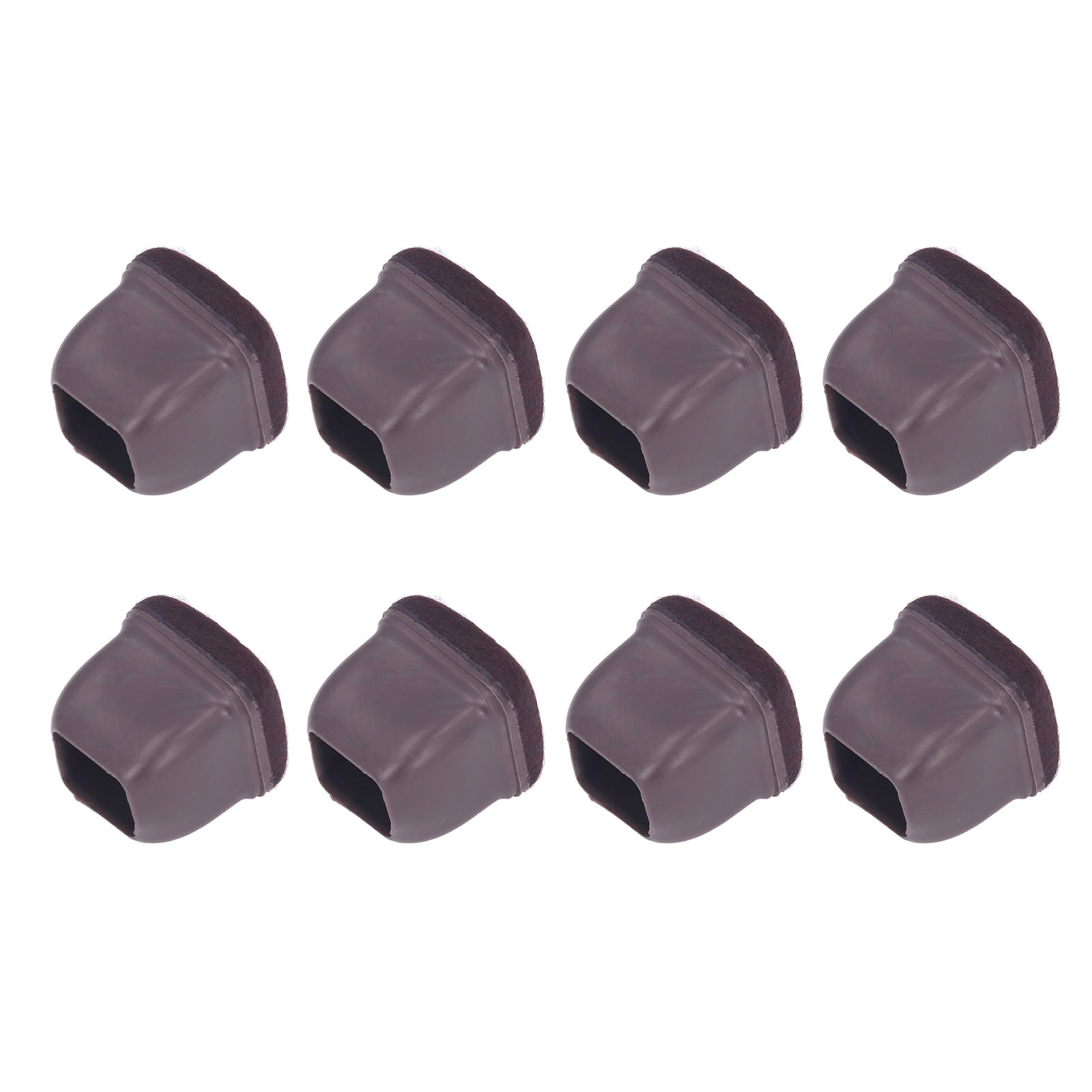 8 Stuhlbeingleiter Aus Tpe, Möbelbodenschoner, Kappen Für Tisch Und Hocker, Braun, Größe M, 8er-packung