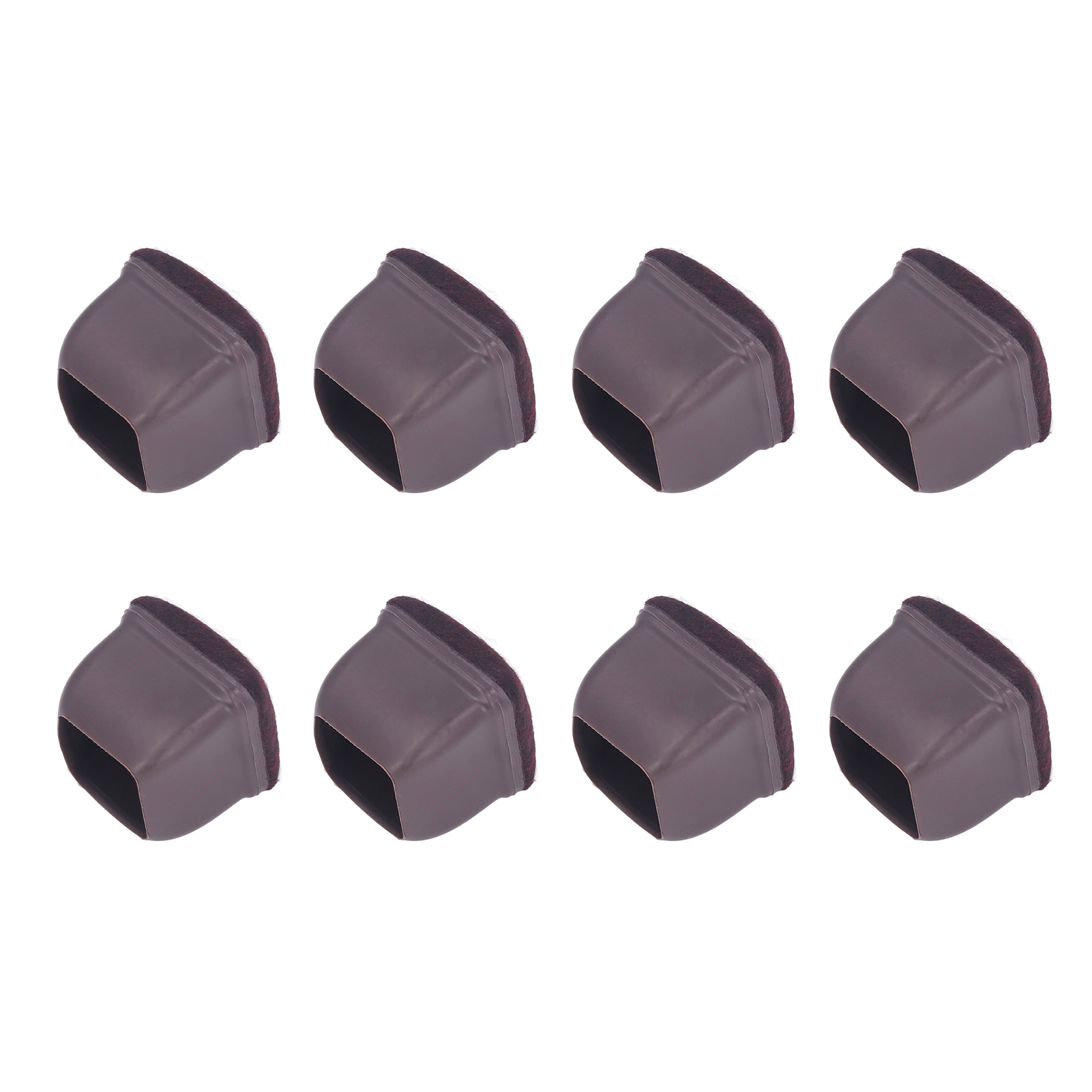 Set Mit 8 Stuhlbeinschonern Aus Tpe, Möbelbeinkappen, Tisch- Und Hockerkappen, Braun, Größe L