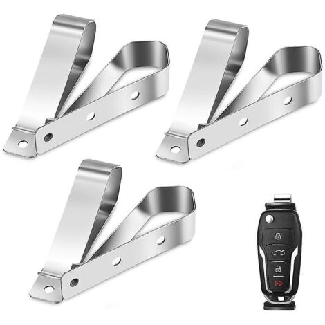 Set Mit 6 Clips Für Garagentoröffner, Silberne Garagentoröffner-fernbedienung
