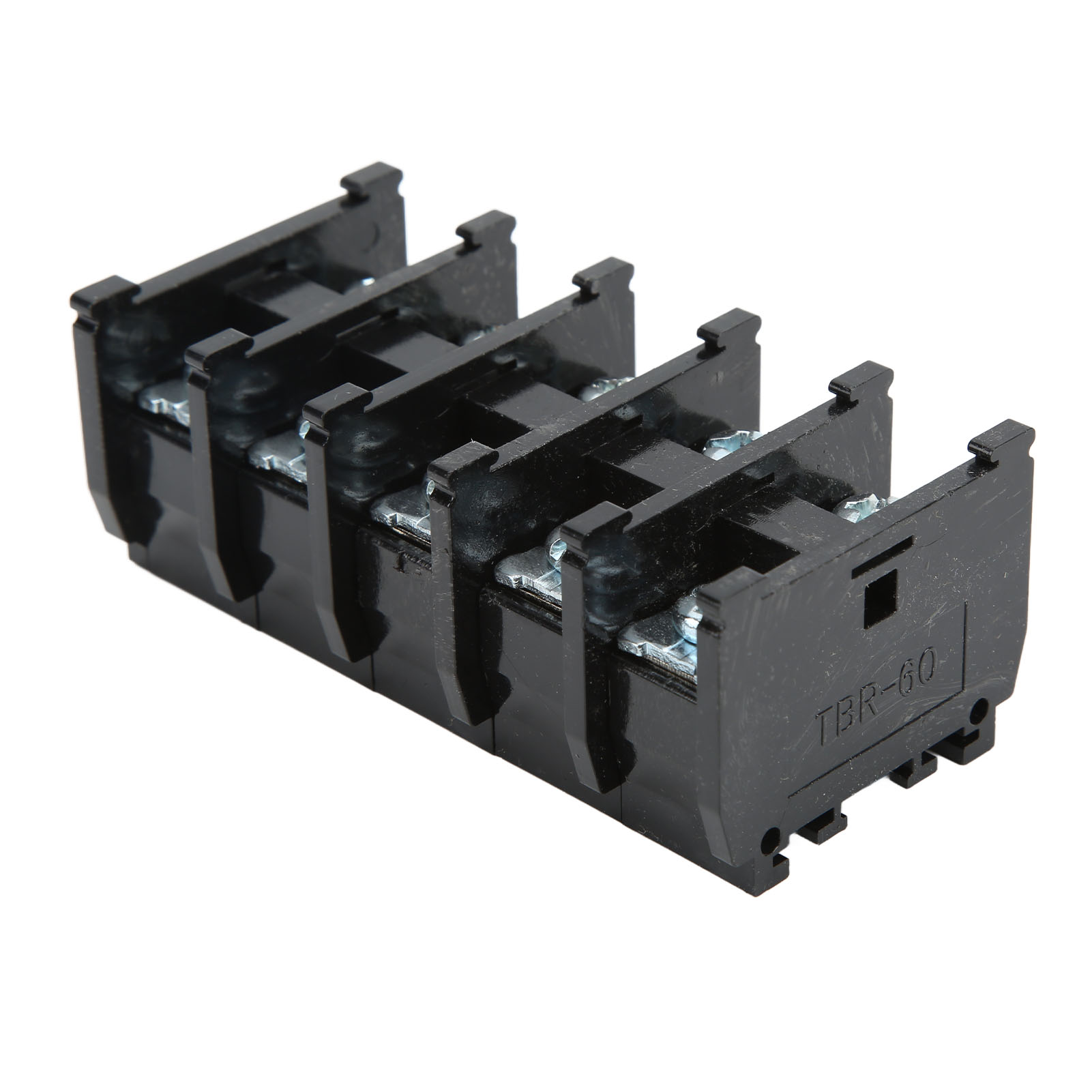 Satz Mit 50 Din-schienen-klemmenblöcken Tbr-60, Rutschfeste Schrauben Für Elektronische Schaltungen, 60 A 600 V, Zuverlässige Verbindung
