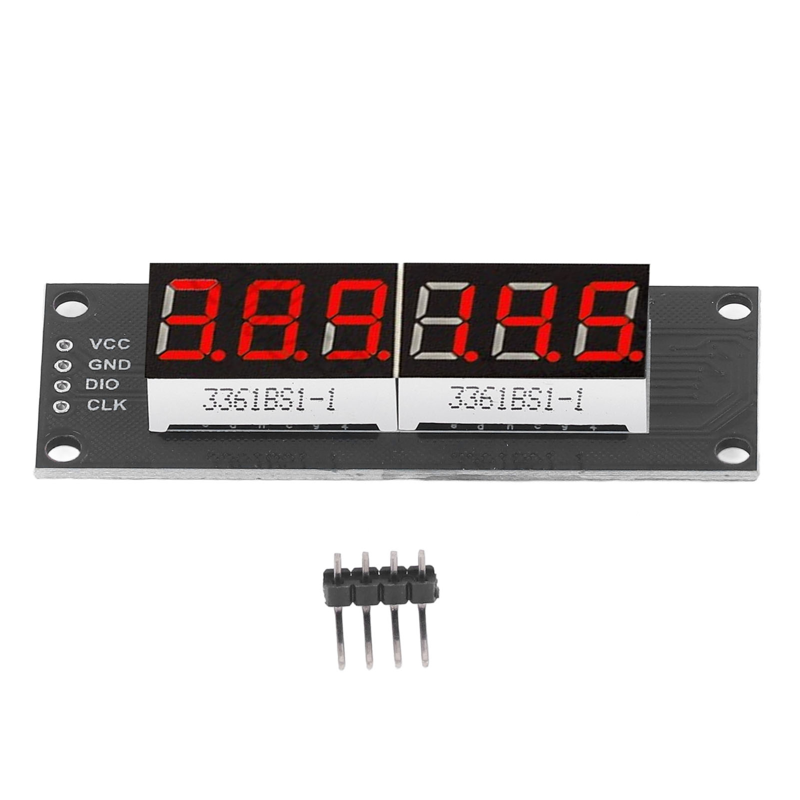 Tm1637 6-stelliges Rotes 0,36-zoll-led-anzeigemodul, Optoelektronisches Digitalpanel Mit Integriertem Treiber Für Diy-projekte