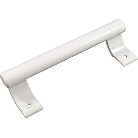 Kkvogmle Schiebetürgriff, Weiß, 200 Mm X 25 Mm, 135 G, Zum Ziehen Und Drücken, Matte Oberfläche, Robuste Befestigung, Für Den Innenbereich.